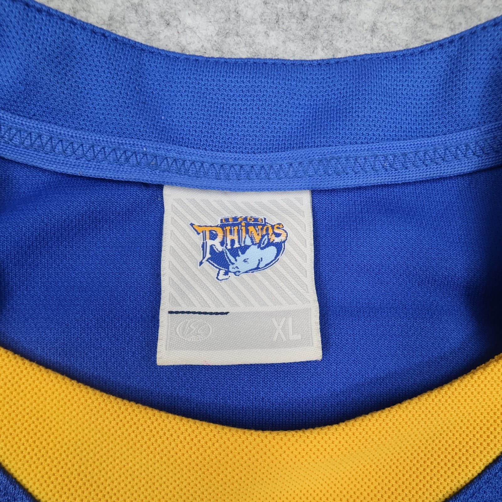 Leeds Rhinos Rugby Shirt Extra Large Blue Home Jersey 2010 2011 Jersey photo 7