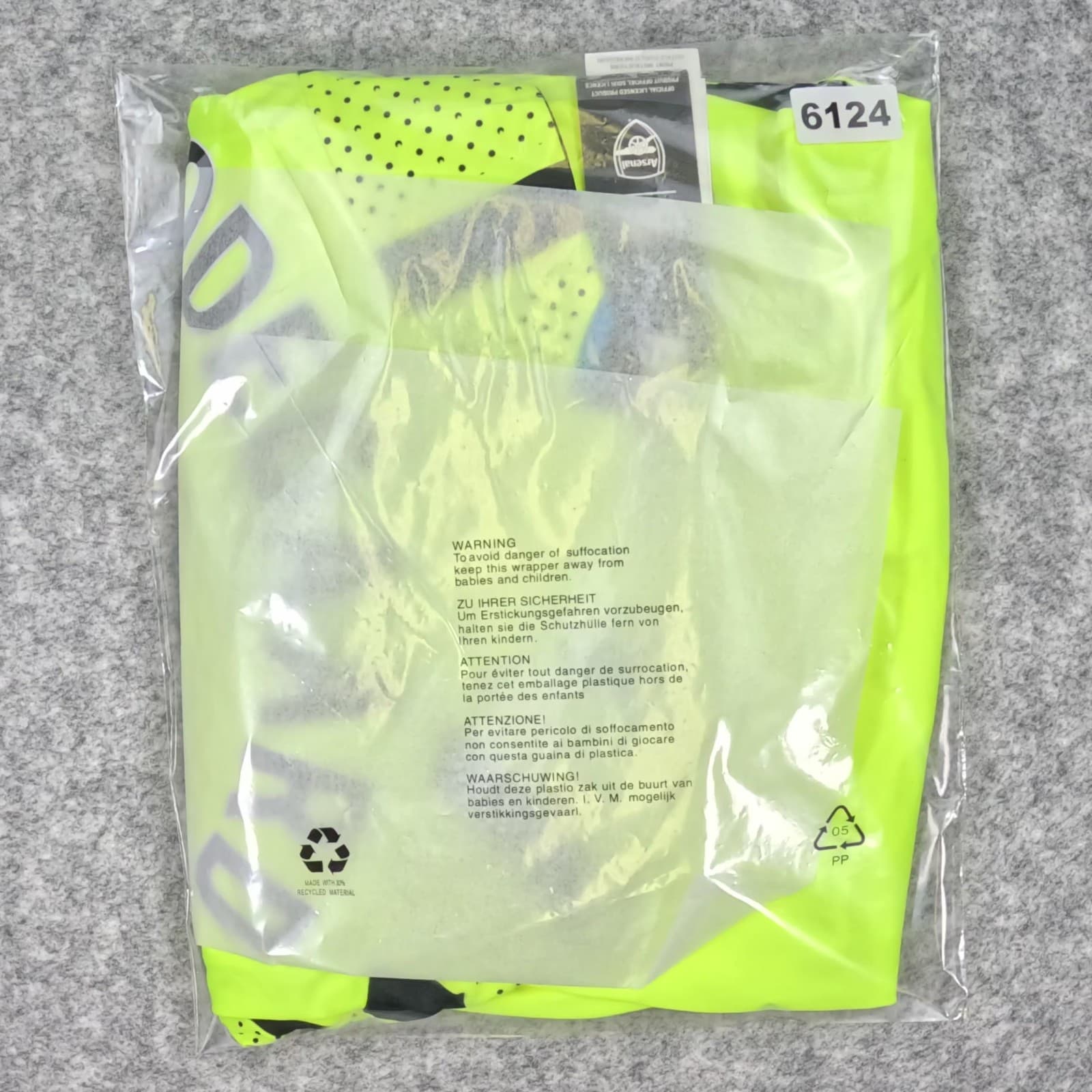 Arsenal Football Shirt Medium Yellow Away 2023 2024 adidas Martin Ødegaard photo 8