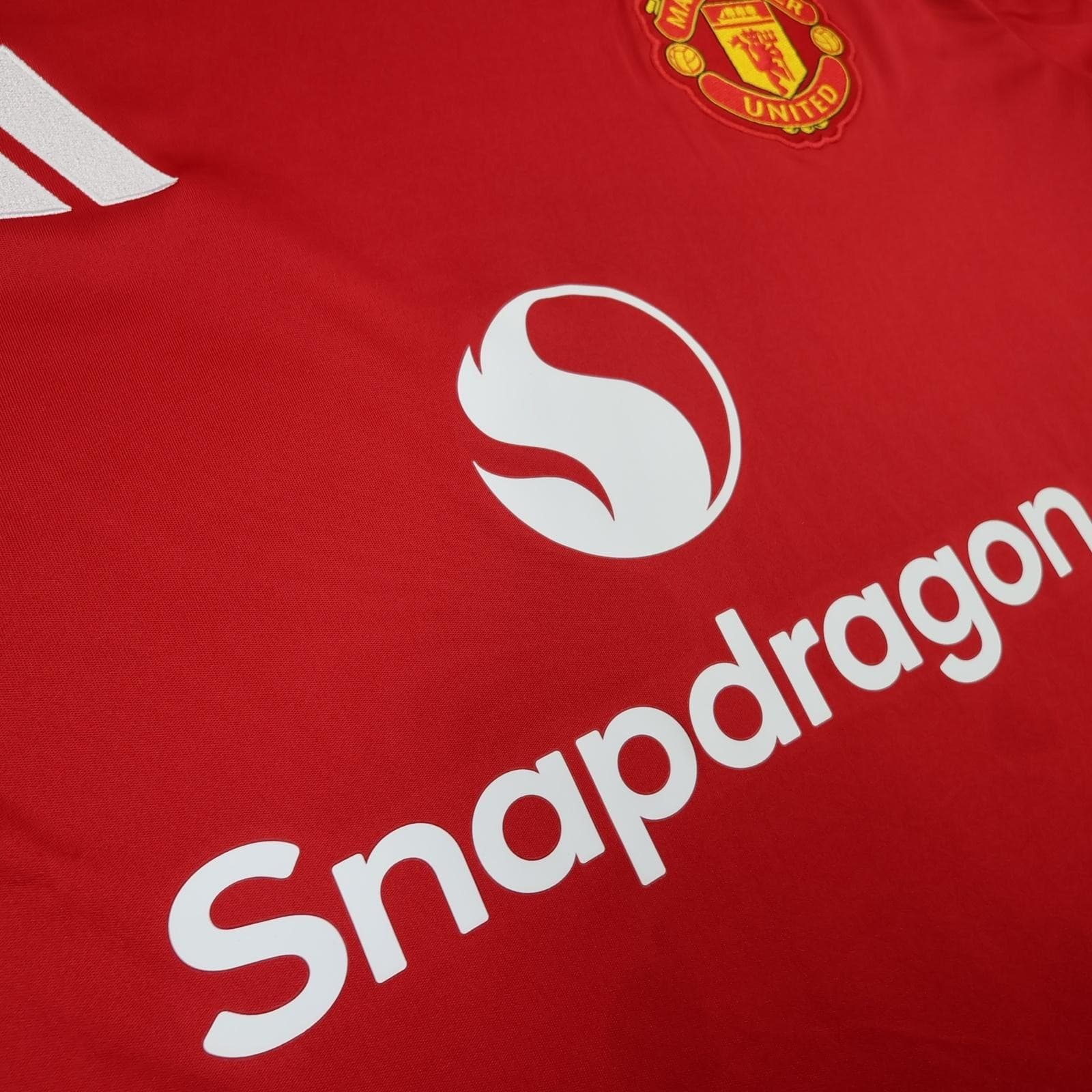Manchester United Shirt Mens 2XL Red Home 2024 2025 Football Adidas Snapdragon photo 6