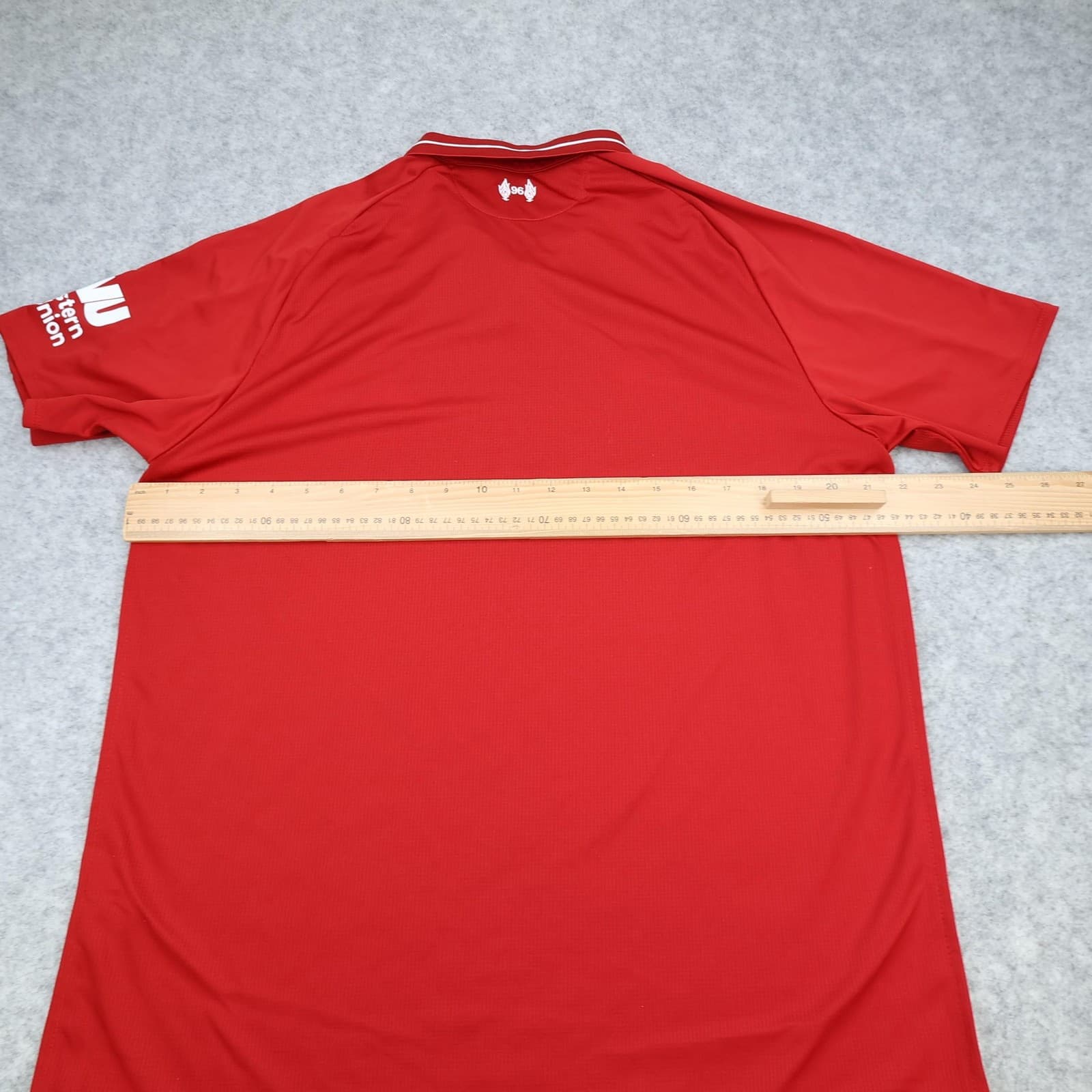 Liverpool Shirt Mens Large Red Home 2018 2019 Football New Balance Soccer Jersey photo 9