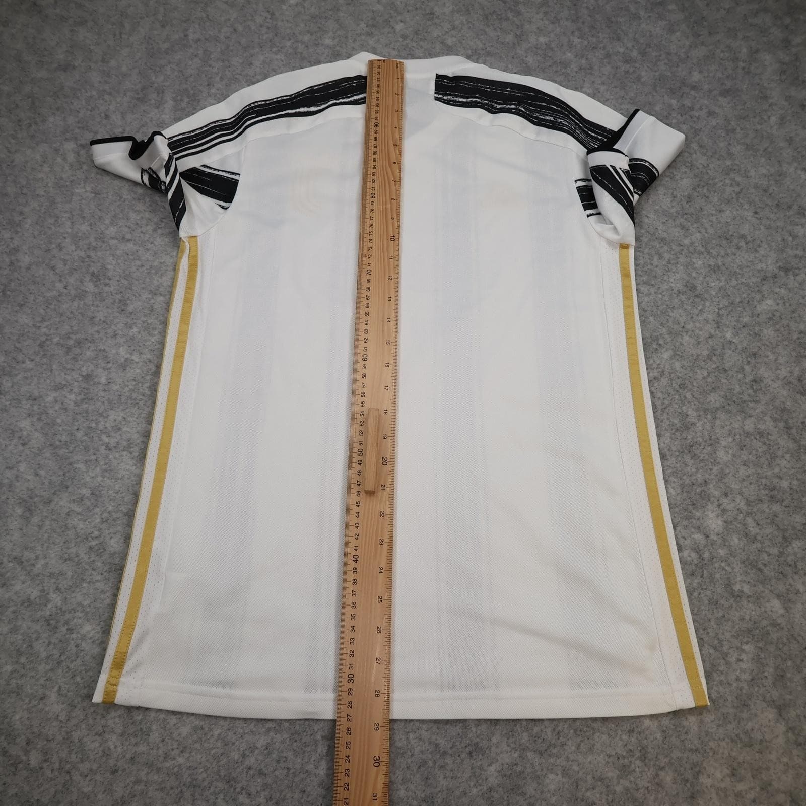 Juventus Shirt Mens Medium White Home 2020 2021 Adidas Jeep Soccer Jersey photo 11