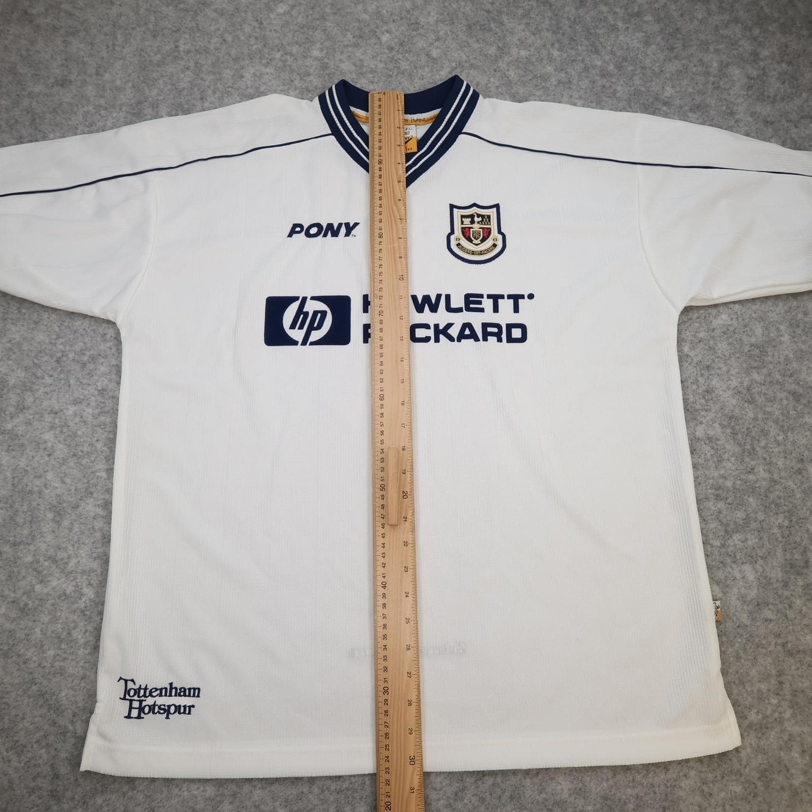 Vintage Tottenham Hotspur Shirt Mens XL White Home 1997 1999 Pony HP Jersey photo 13