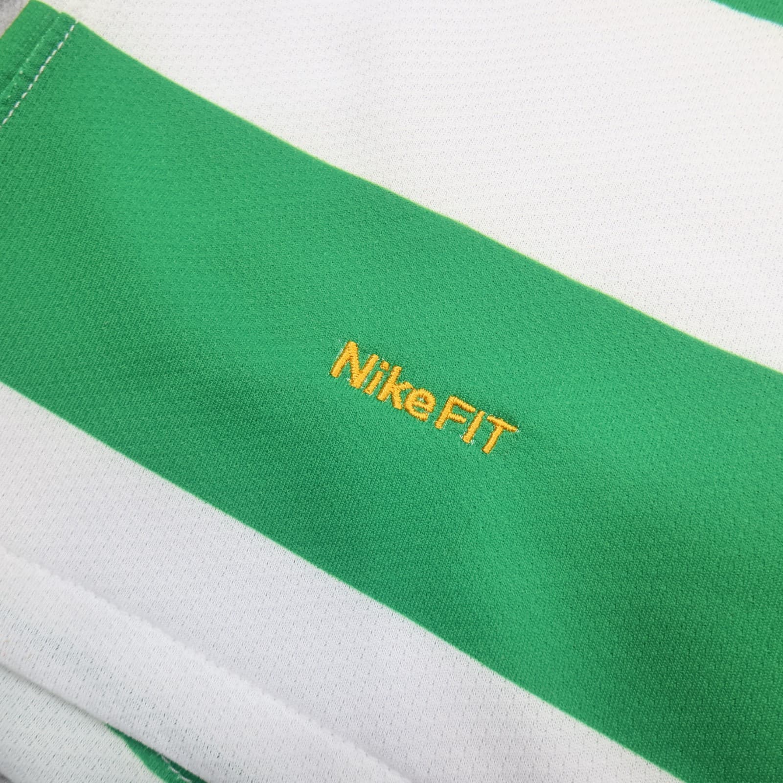 Celtic Football Shirt Extra Large Green Home Kit 2008 2010 Nike Jersey Hoops photo 9