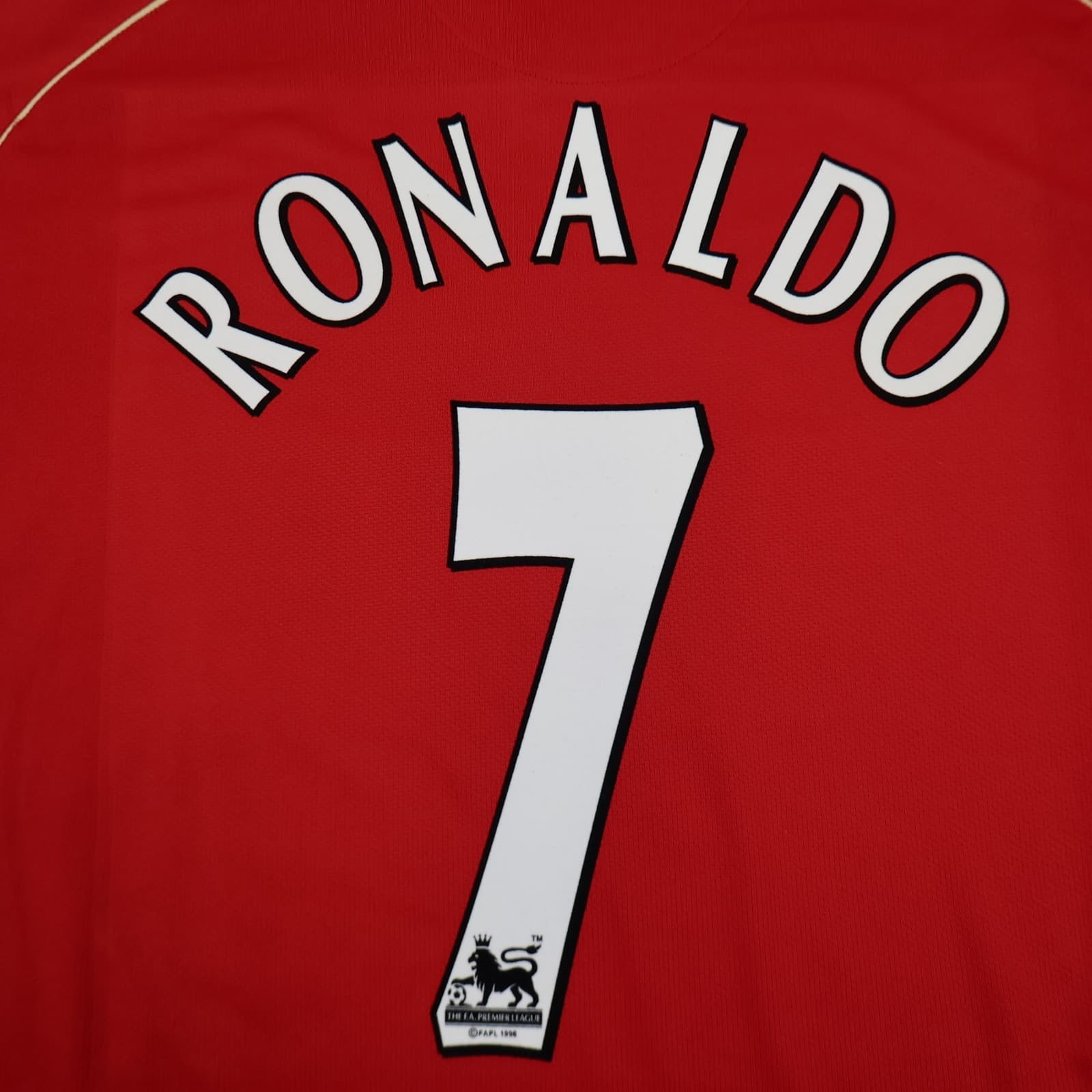 Manchester United Shirt Extra Large Red Home 2006 2007 Nike Jersey Ronaldo 7 photo 3