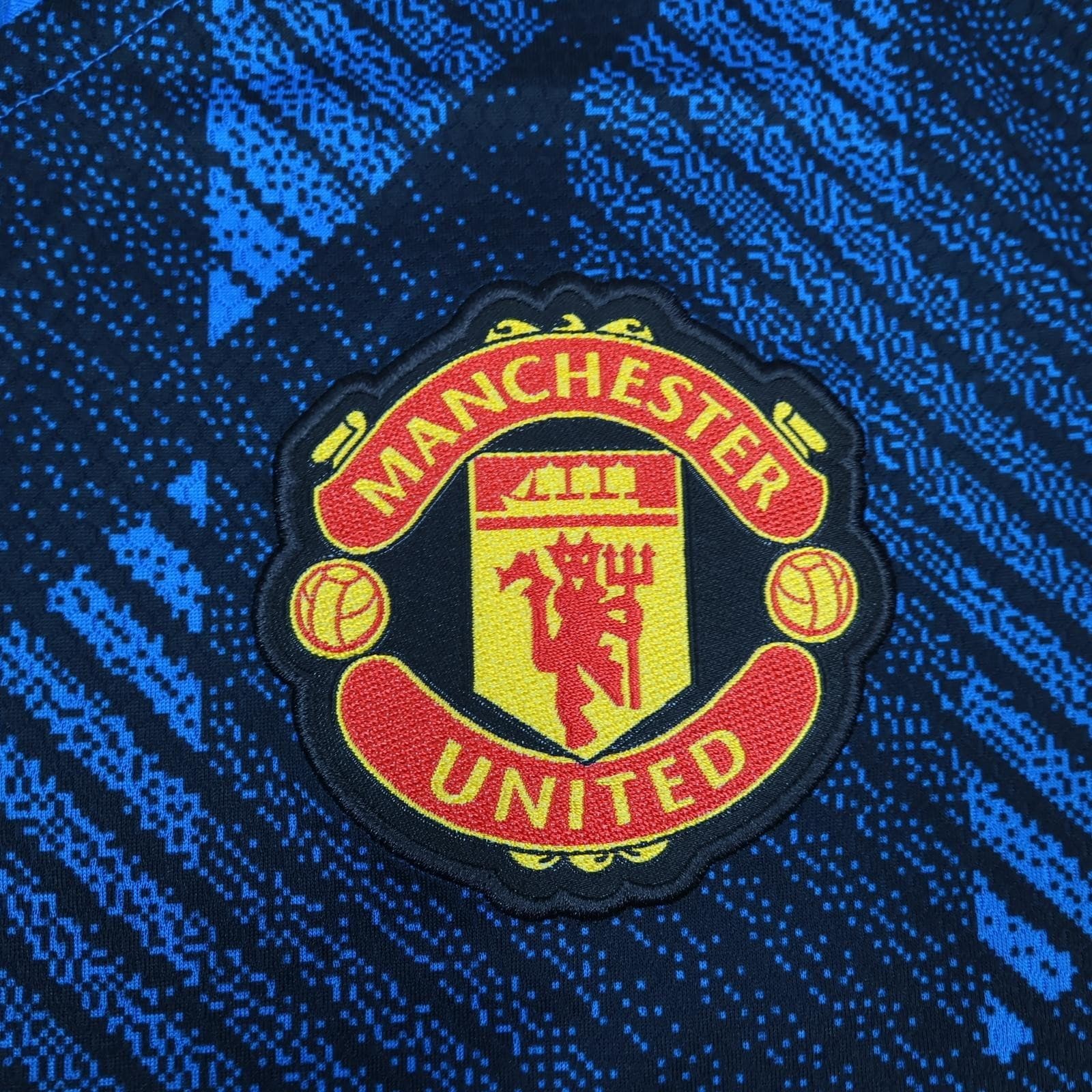 Manchester United Shirt Mens Medium 3rd Kit 2021 2022 Football Adidas Ronaldo 7 photo 4