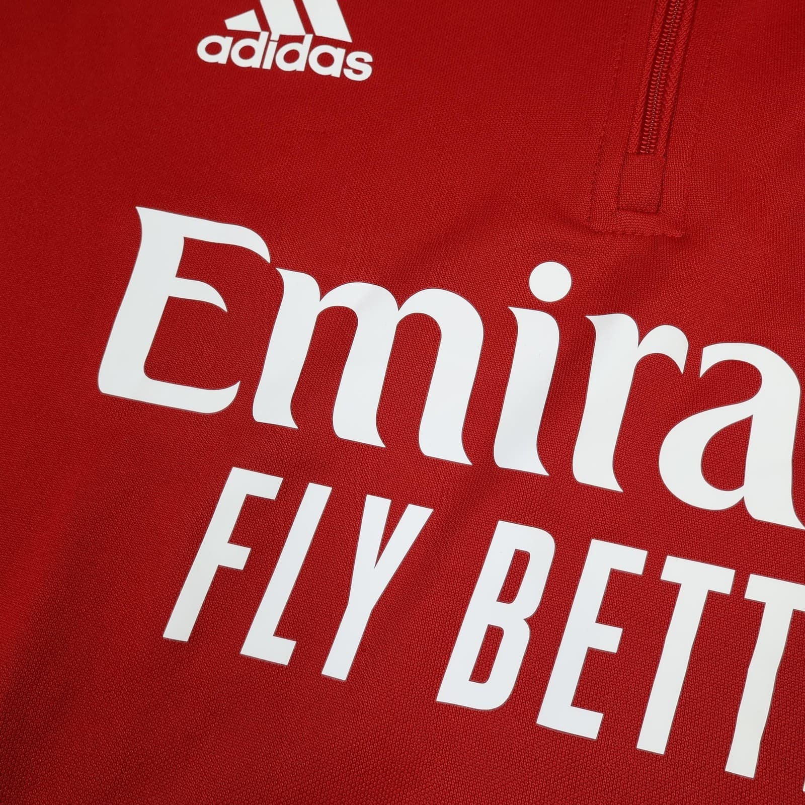 Arsenal Drill Top Mens XL Red 2021 2022 Training Football Adidas Soccer Jersey photo 4