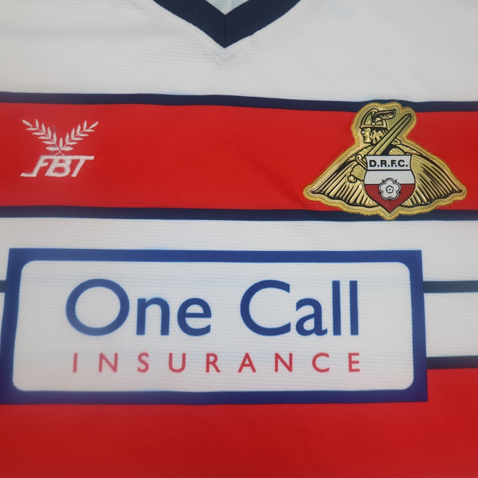 Doncaster Rovers Shirt Extra Large Red Home Kit 2016 2017 FBT Soccer Jersey photo 4