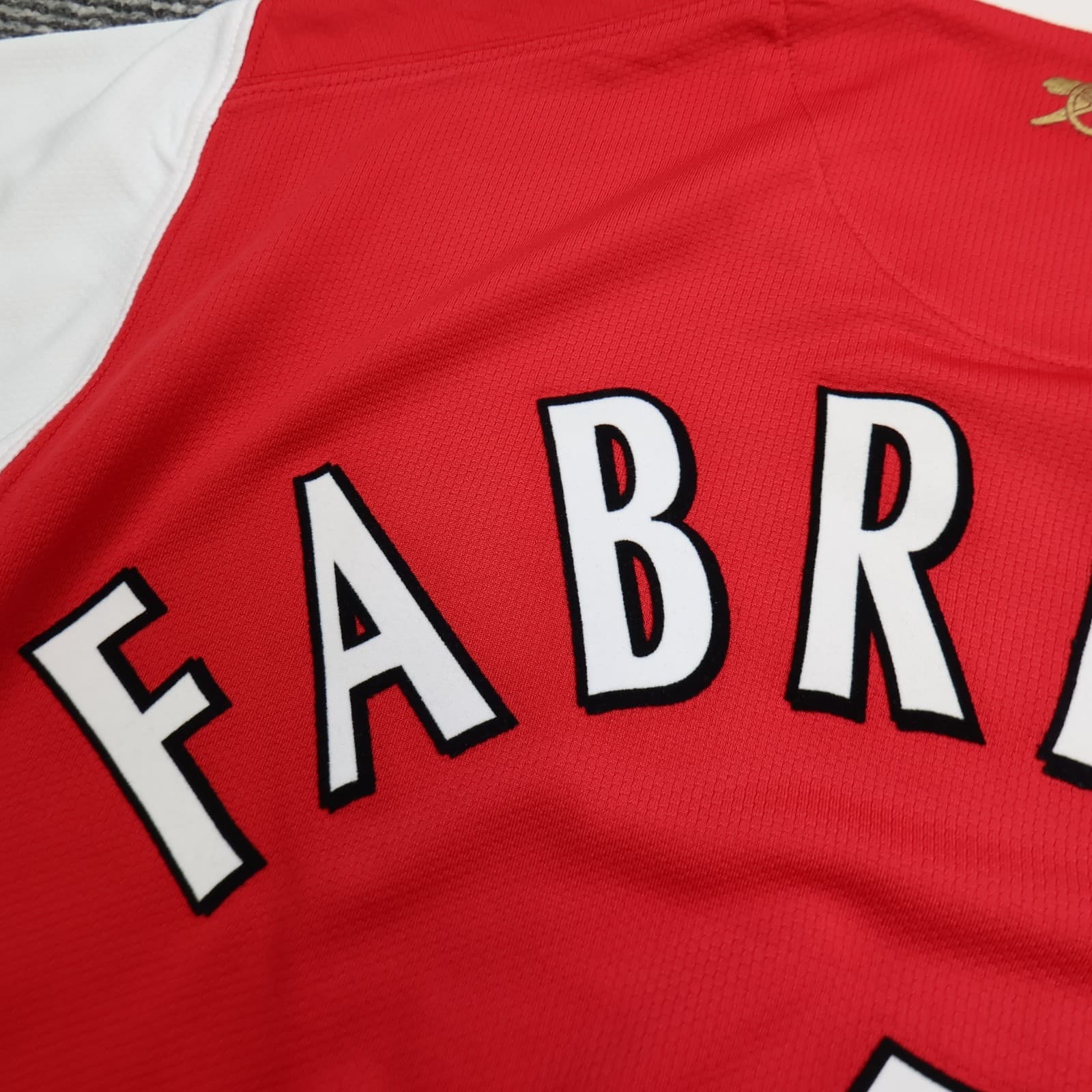 Arsenal Shirt Medium Red Home Kit 2006 2008 Nike Soccer Jersey Cesc Fabregas photo 9