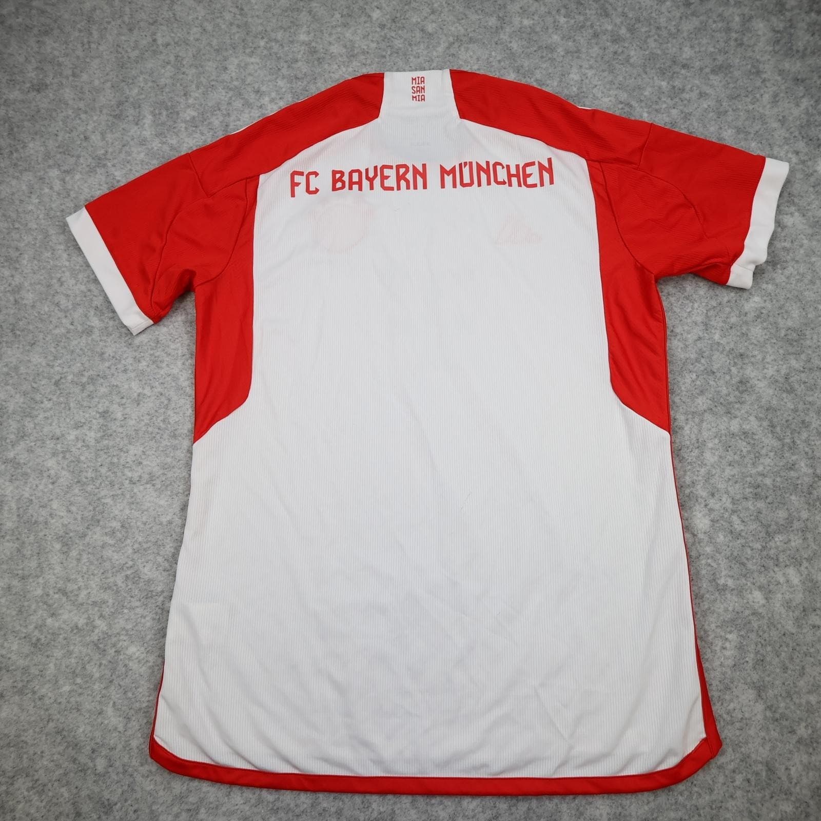 Bayern Munich Shirt Mens Large White Away 2023 2024 Football Adidas Jersey photo 2