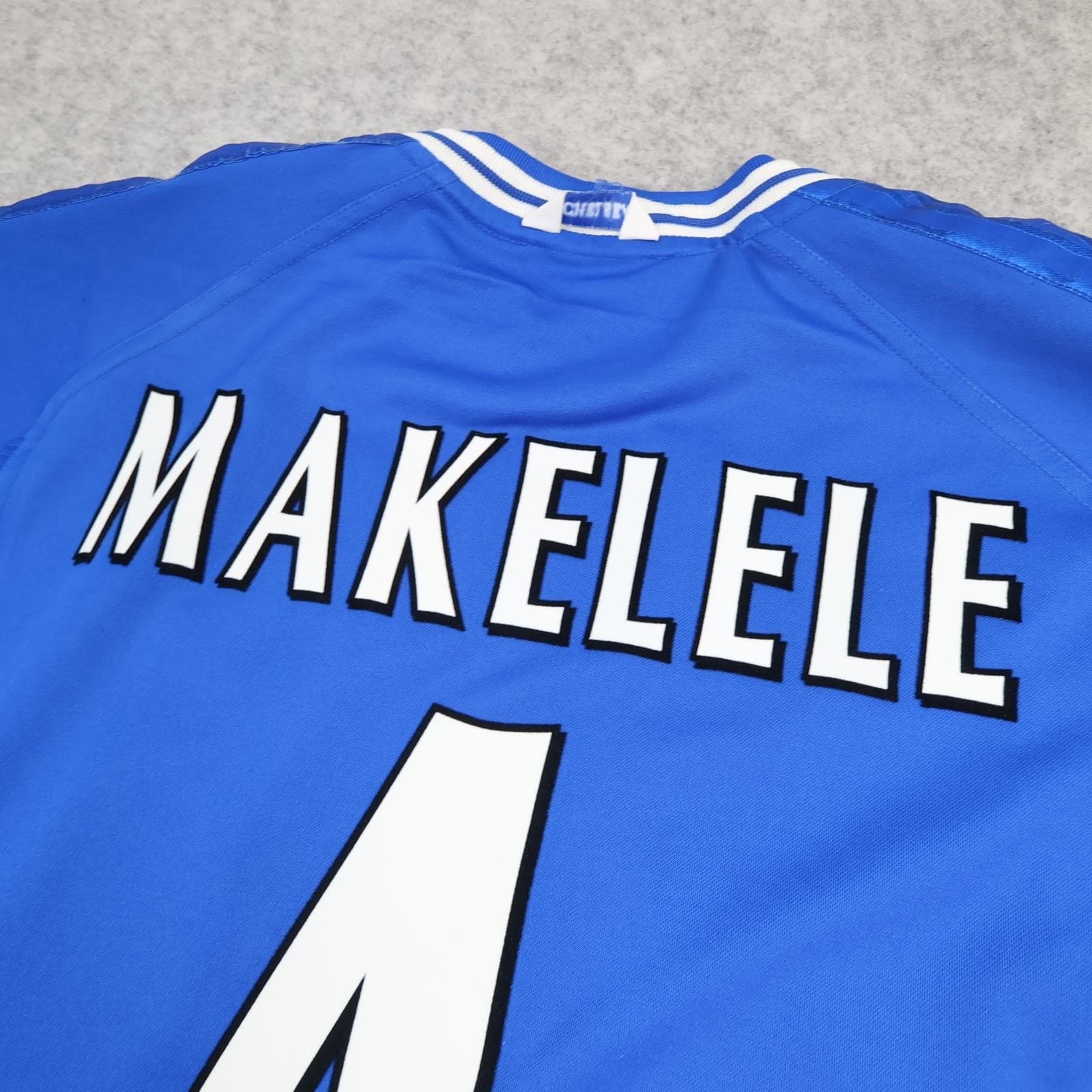 Vintage Chelsea Shirt Kids 13-14 Years Blue Home 1999 2001 Umbro Makelele 4 photo 6