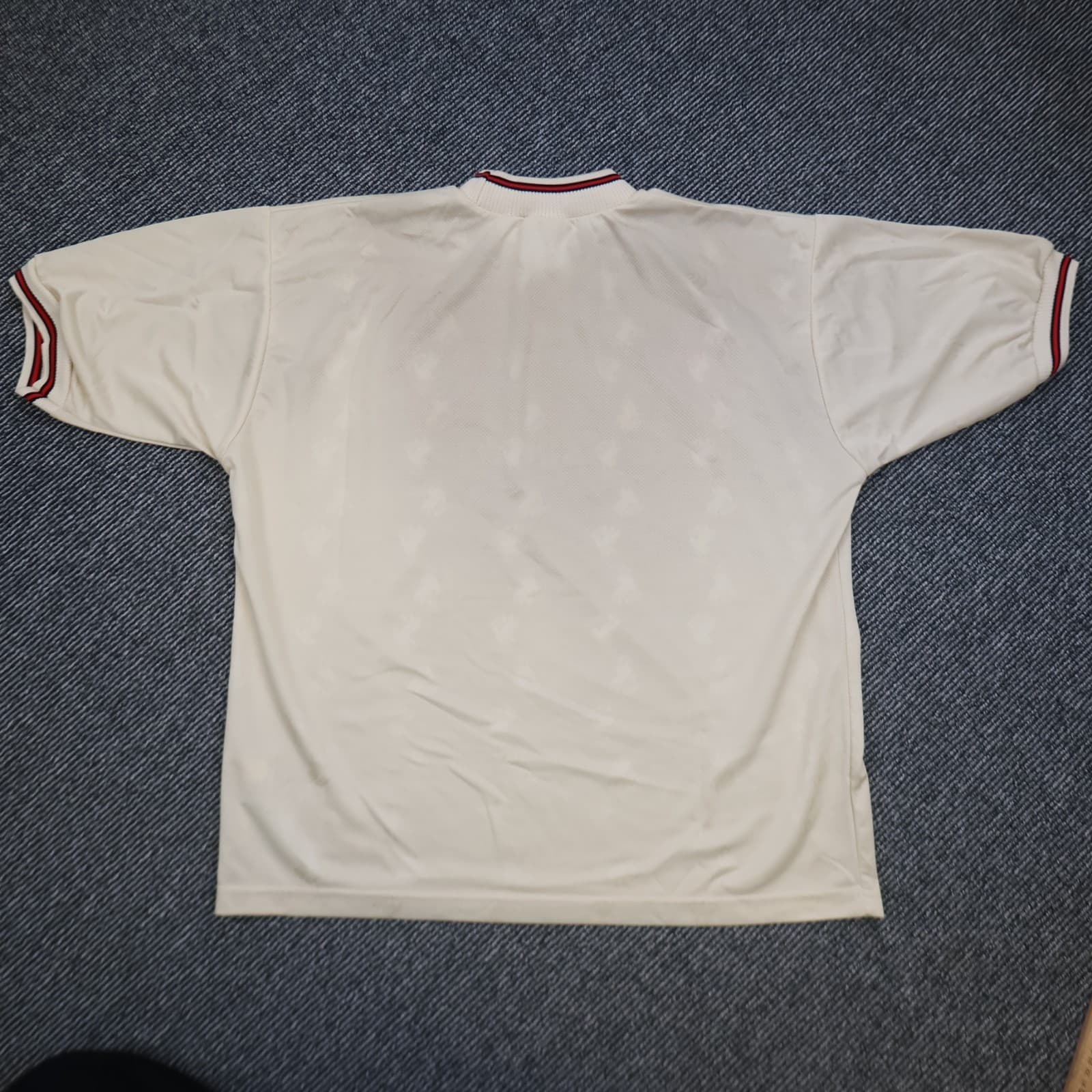Vintage Liverpool Shirt 2XL Beige Away Kit 1996 1997 Reebok Jersey 46/48 90s photo 2