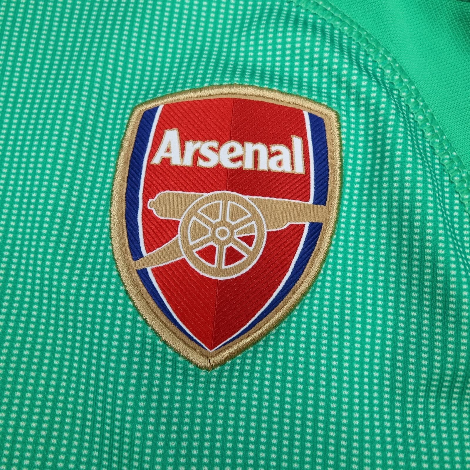 Arsenal Goalkeeper Shirt Kids 11-12 Years Green 2018 2019 Puma Soccer Jersey photo 6