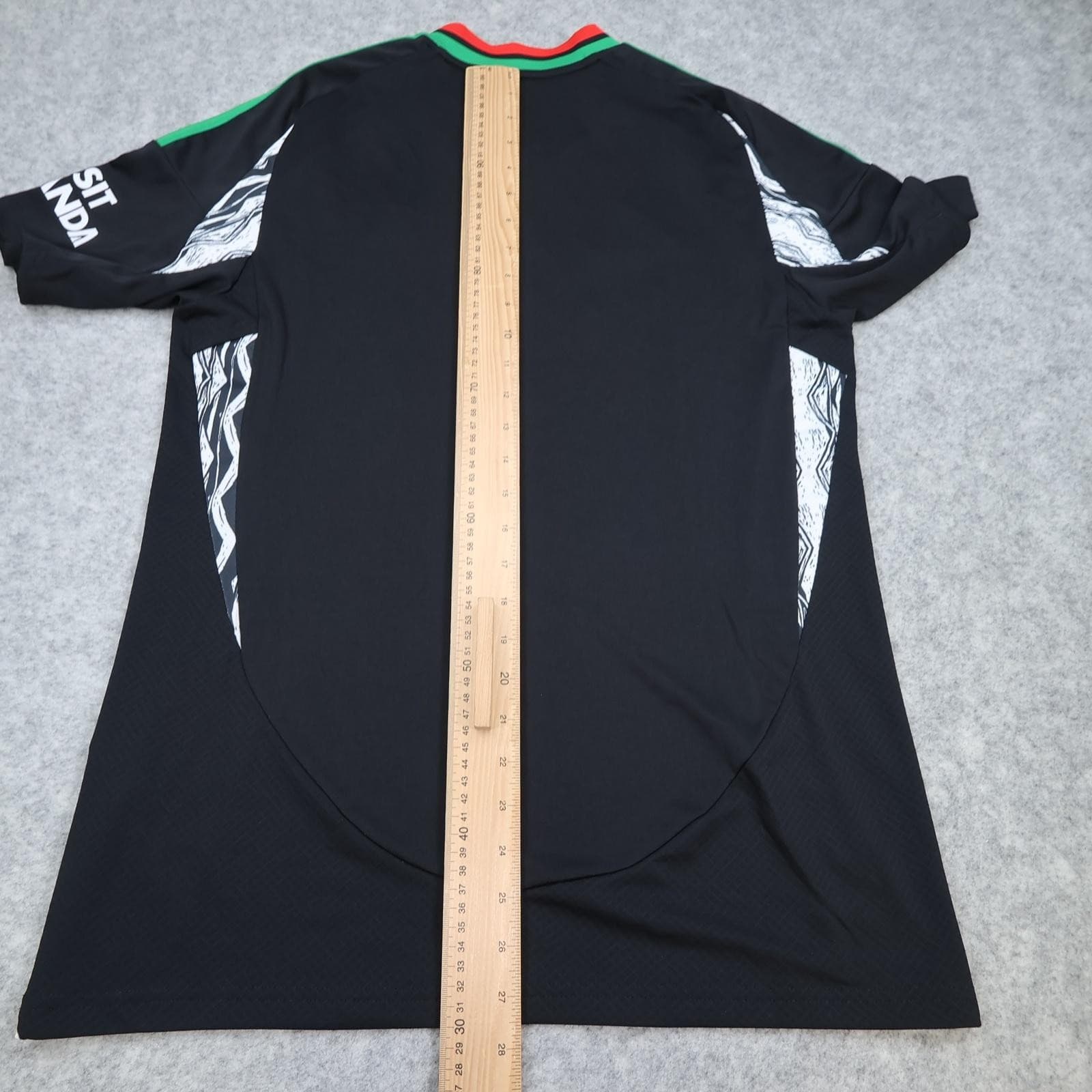 Arsenal Shirt Mens Medium Black Away 2024 2025 Adidas Emirates Soccer Jersey photo 10