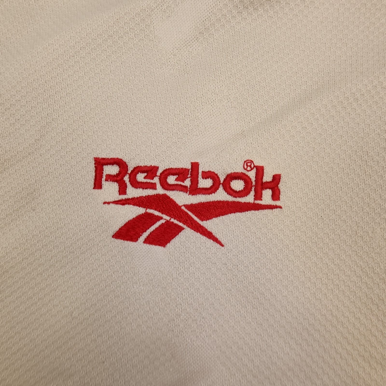 Vintage Liverpool Shirt 2XL Beige Away Kit 1996 1997 Reebok Jersey 46/48 90s photo 6