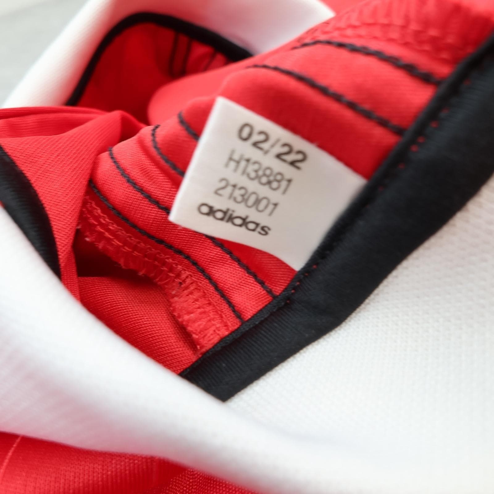 Manchester United Shirt Mens Medium Red Home 2022 2023 Adidas TeamViewer photo 12