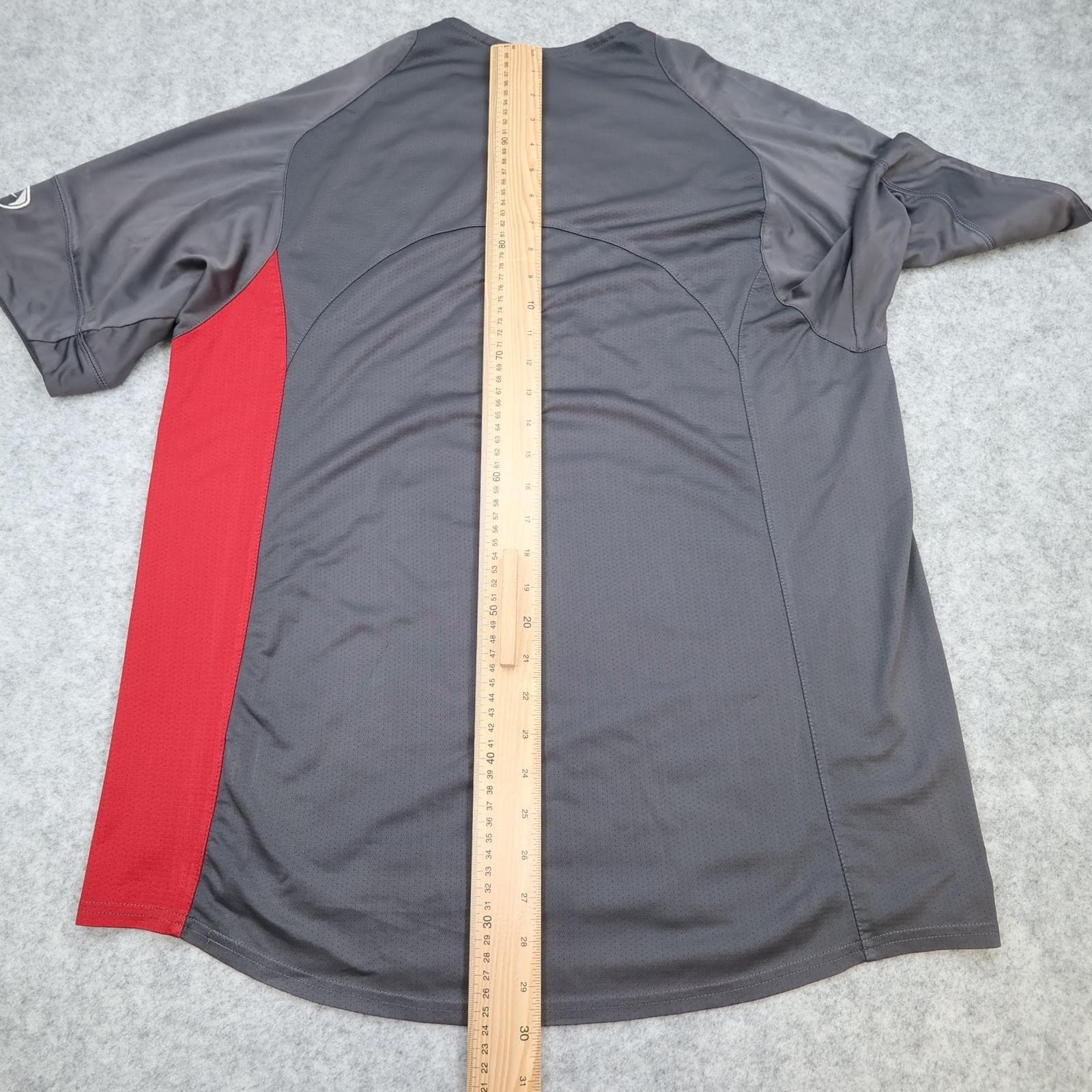 Manchester United Training Shirt Mens Large Grey 2004 2005 Nike Soccer Jersey photo 11