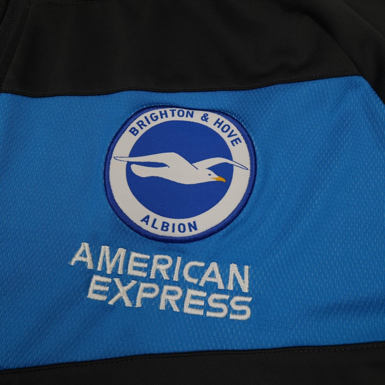 Brighton & Hove Albion Tracksuit Jacket Mens 2XL Black Blue 2020 2021 Nike photo 4