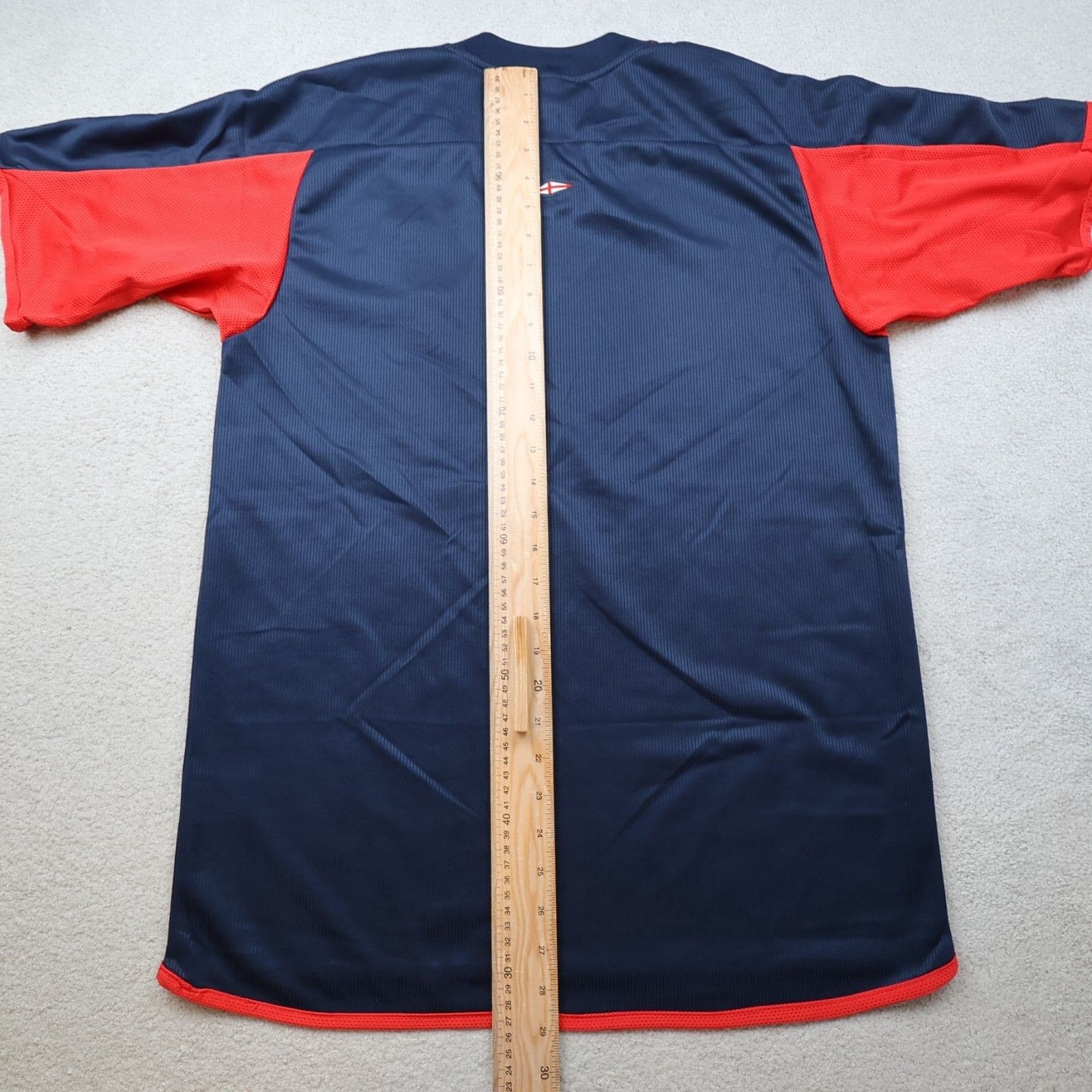 Vintage England Football Shirt Medium Navy Training Kit Umbro 2005 2006 photo 7