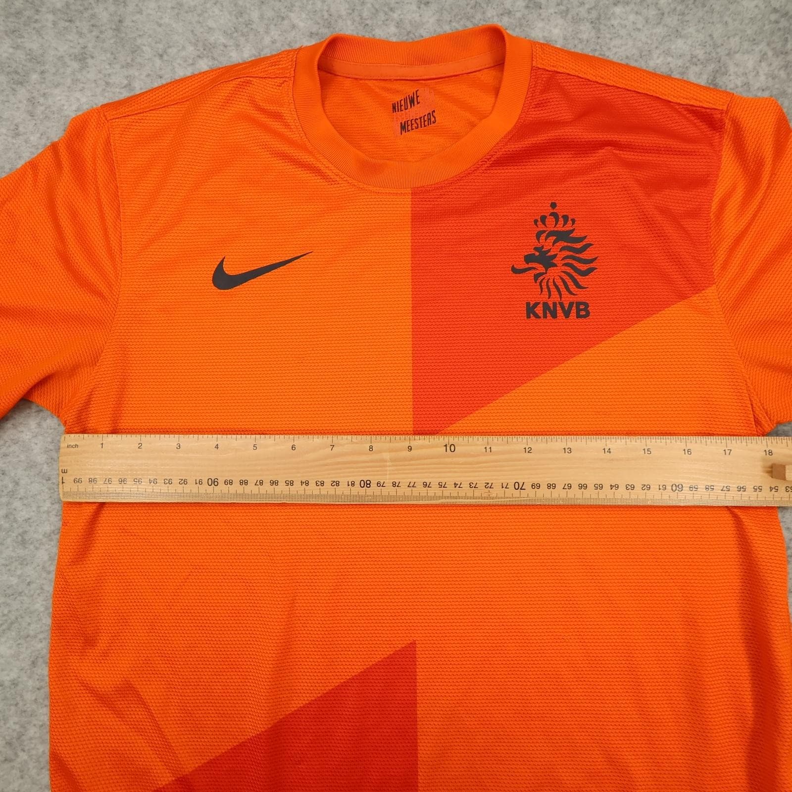 Netherlands Home Shirt Mens Medium Orange 2012 2013 Football Nike Dri Fit photo 12