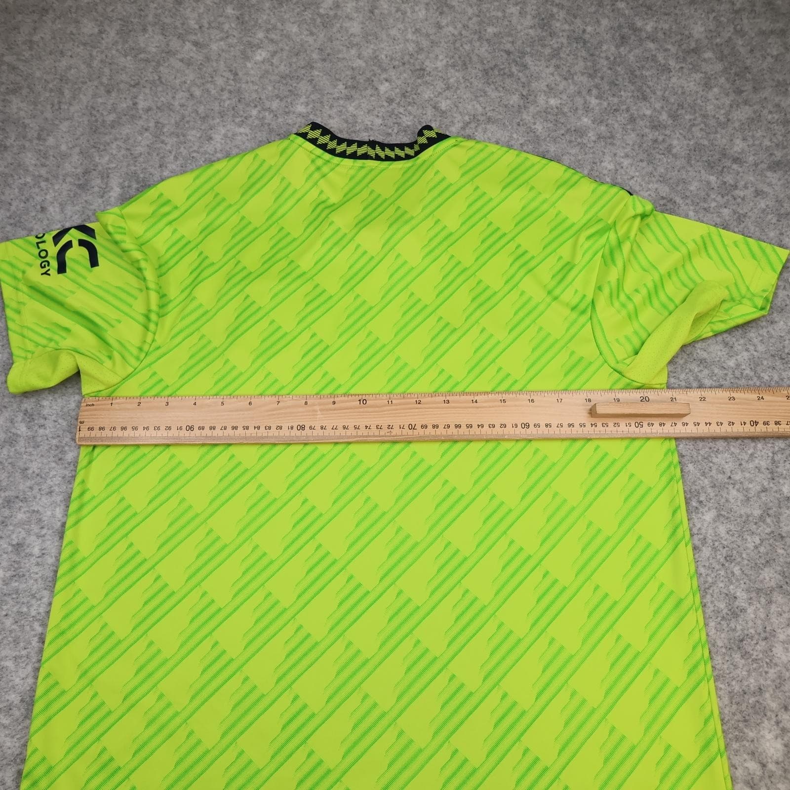 Manchester United Shirt Mens Large 3rd Kit 2022 2023 Football Adidas Jersey photo 9