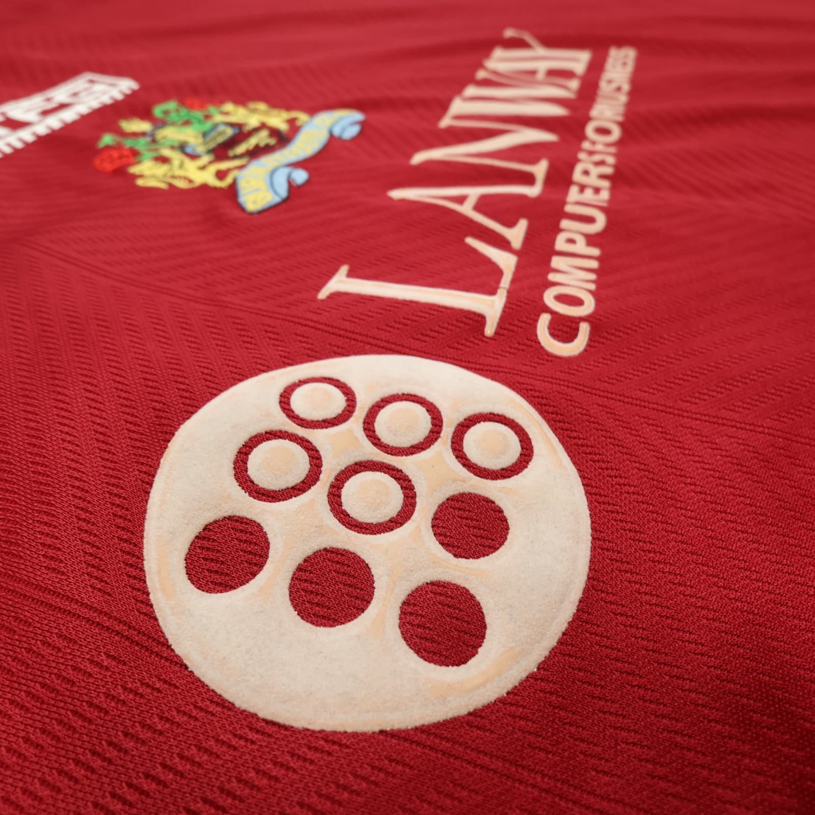 Vintage Burnley Shirt Extra Large Home Kit Mitre 2002 2003 Jersey Lanway TFG photo 7