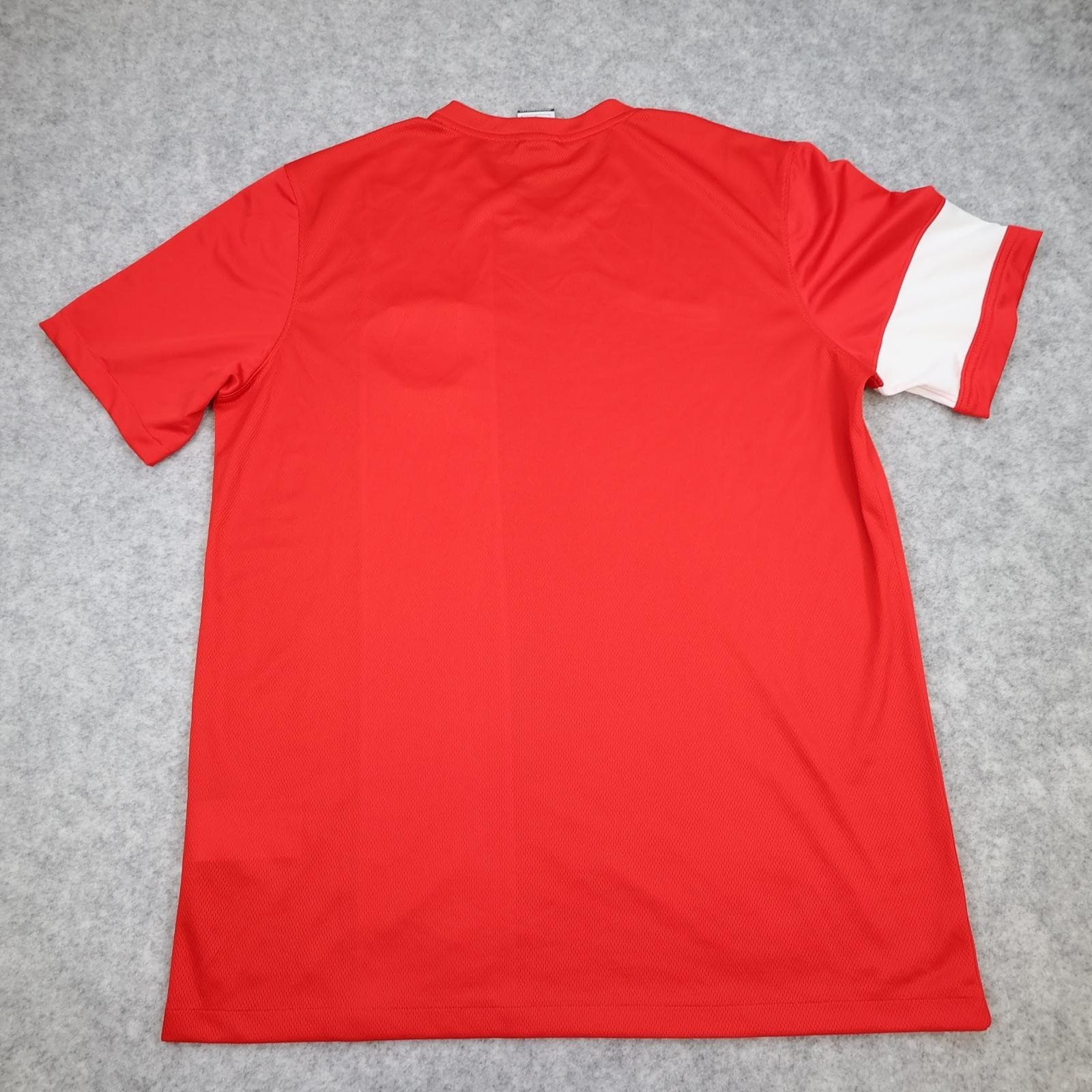 Gibraltar Home Shirt Mens Large Red Home 2012 2013 Nike Dri Fit Jersey Top photo 2