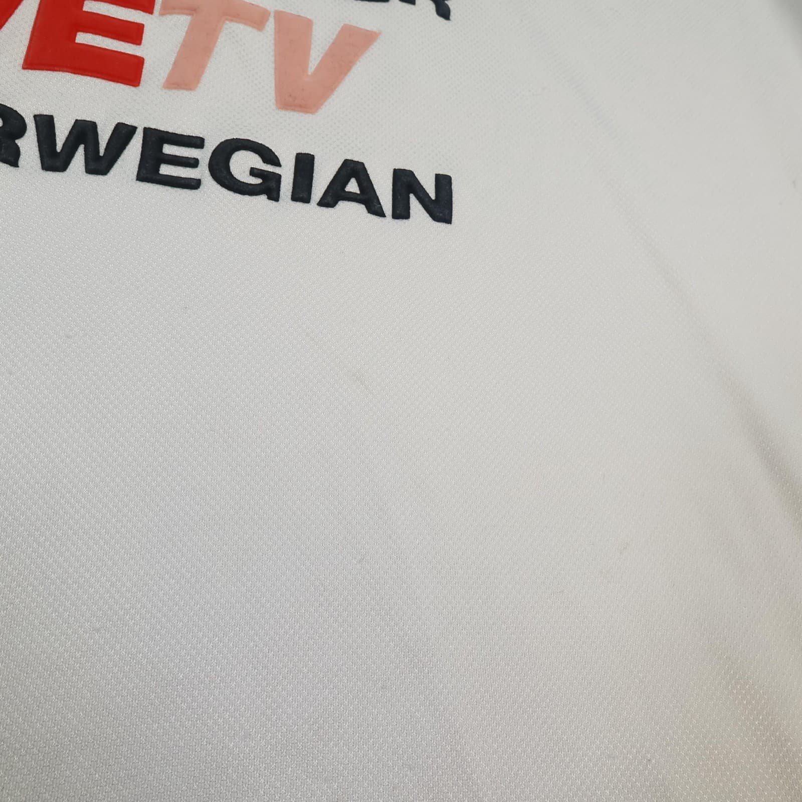 Vintage Millwall Shirt Mens 2XL White Away Asics LIVETV Norwegian Jersey 1997 99 photo 9