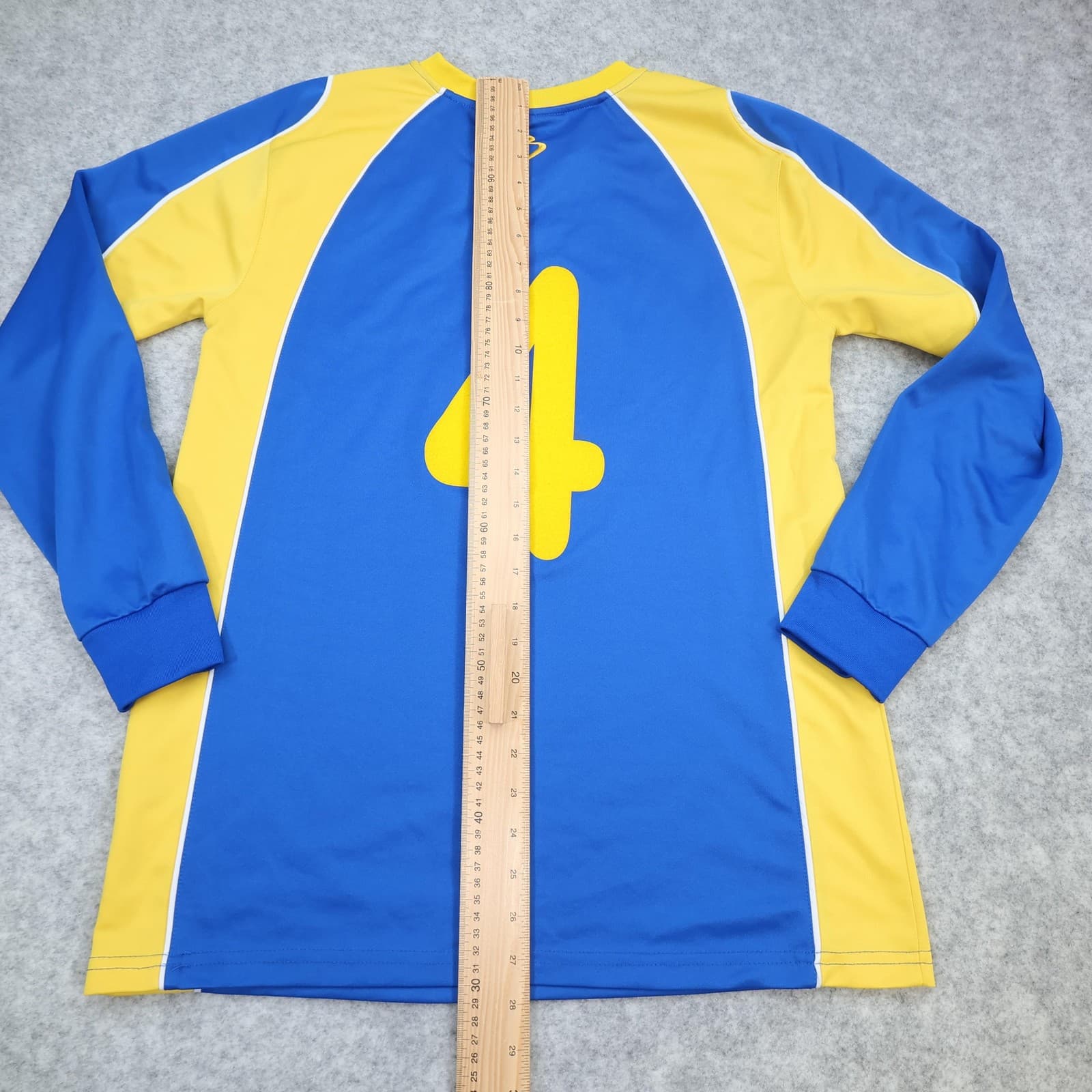 AFC Wimbledon Shirt Mens Medium Blue Yellow Football Tempest Sports Interactive photo 9
