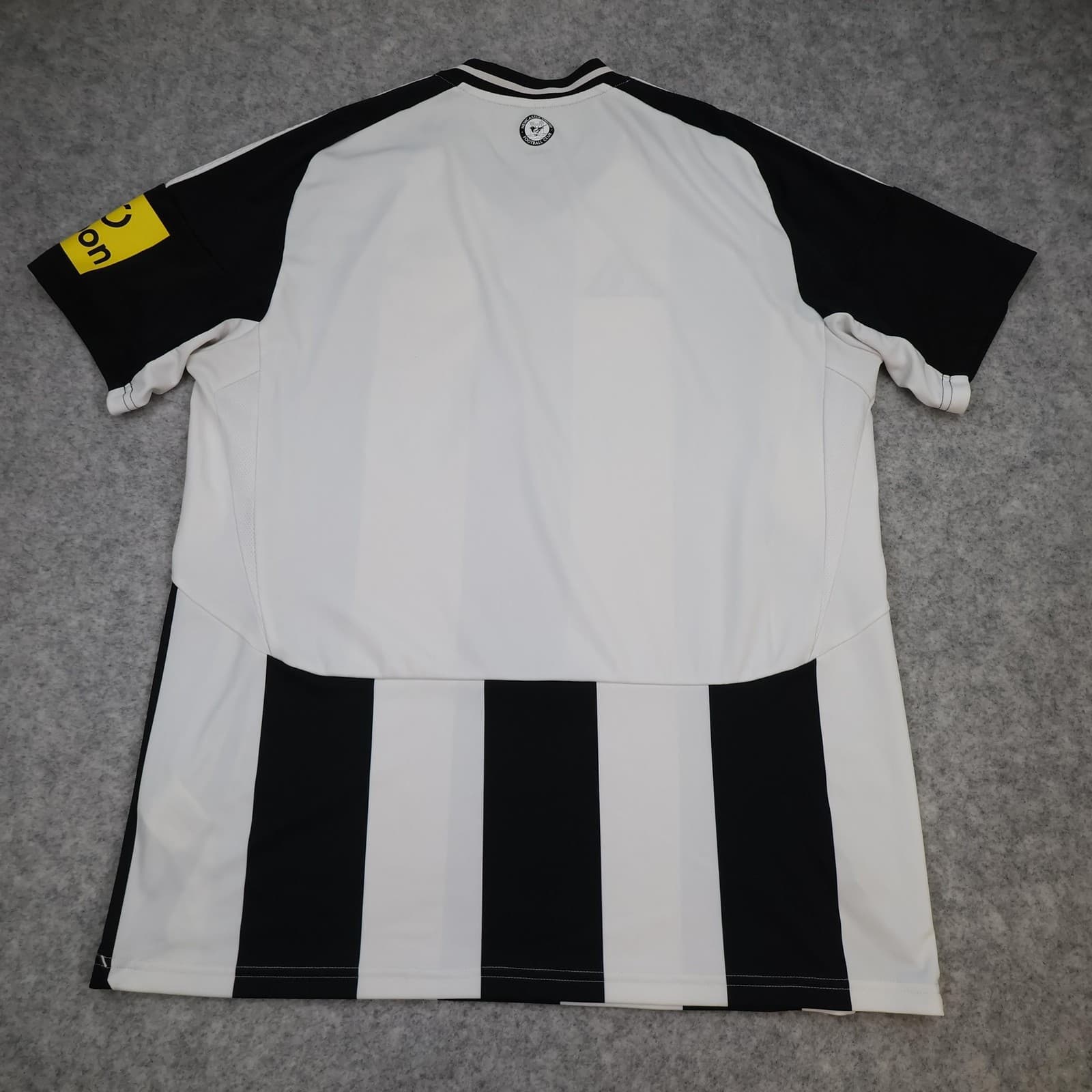 Newcastle United Shirt Mens XL Black Home 2024 2025 Football Adidas Sela Jersey photo 2