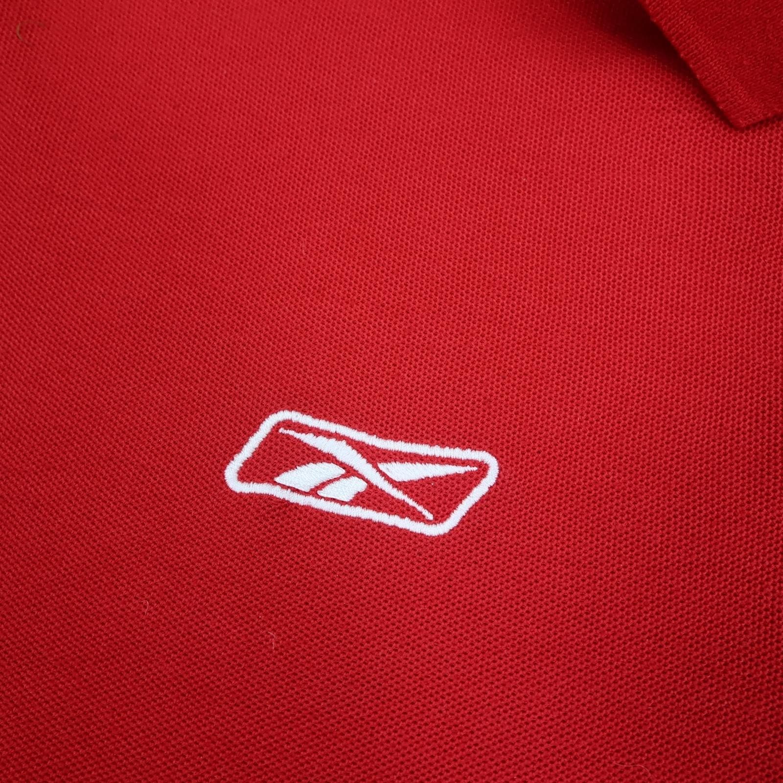 Vintage Liverpool Shirt Mens Large Red 2005 Reebok UCL Winners Istanbul Polo photo 4