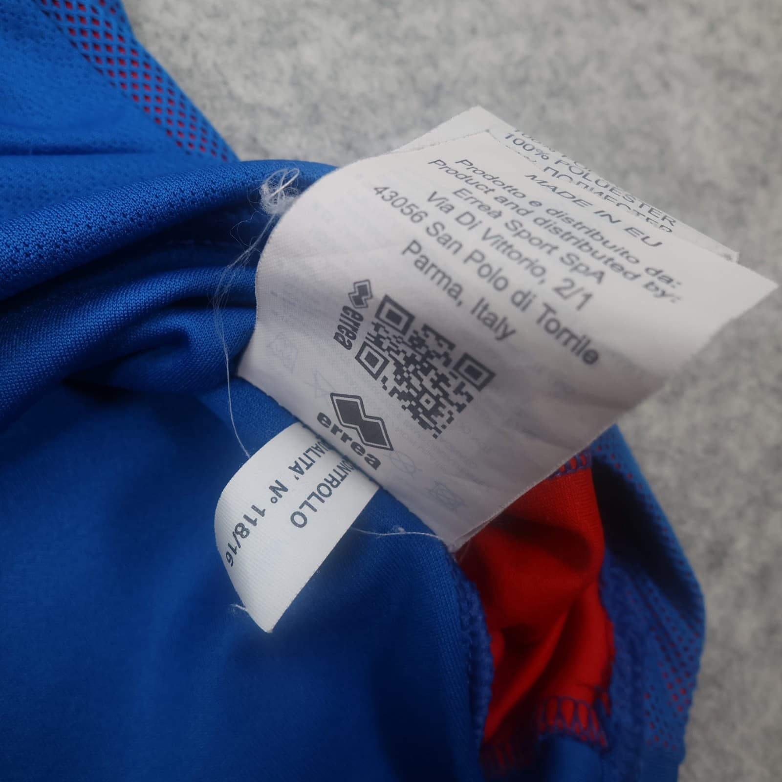 Iceland Football Shirt Extra Small Blue Home Kit 2018 2019 Soccer Jersey KSI photo 8