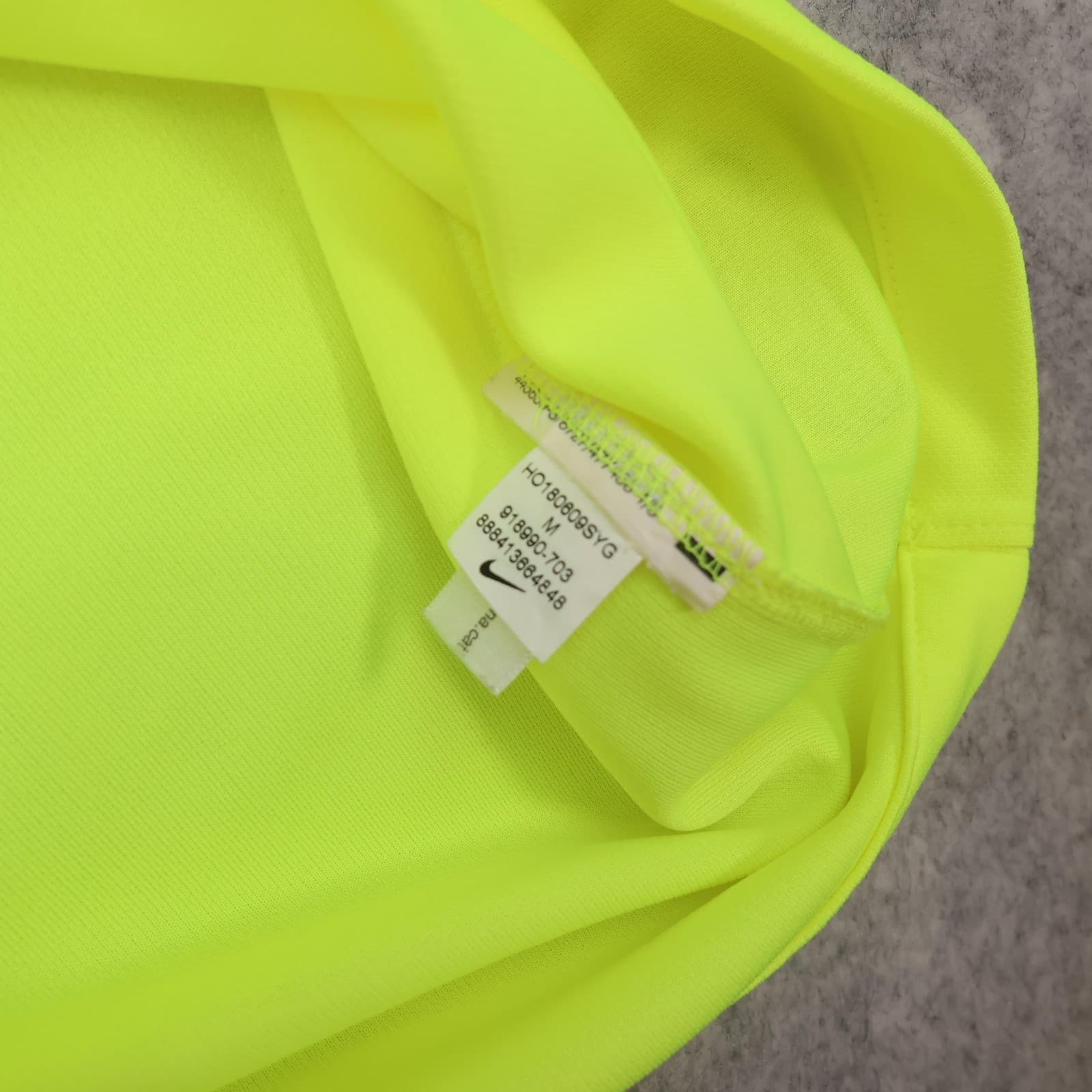 Barcelona Away Shirt Mens Medium Yellow 2018 2019 Football Nike Messi 10 Jersey photo 10