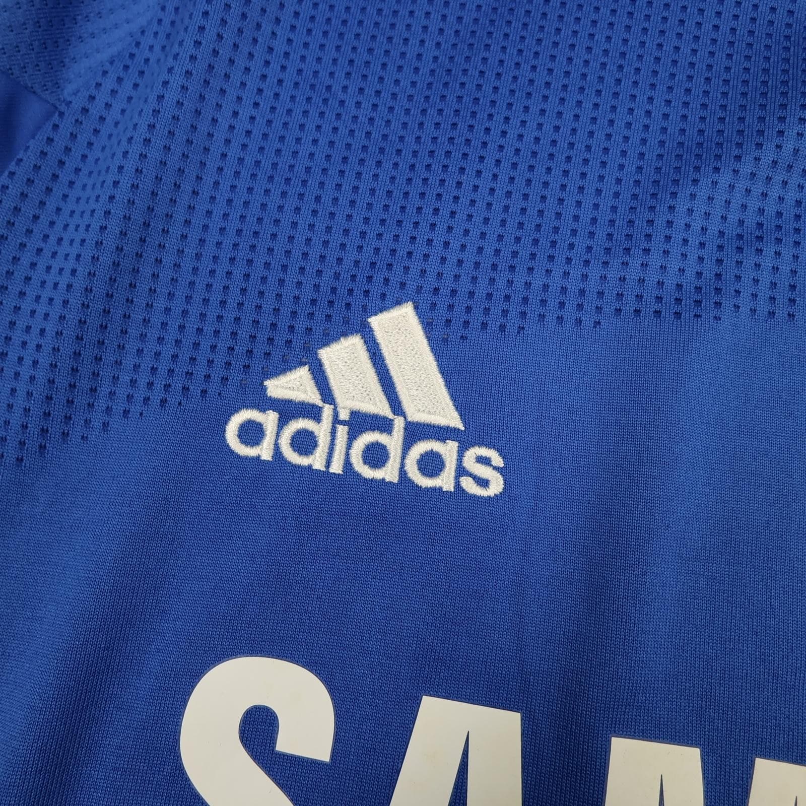 Chelsea Shirt Mens Large Blue Home 2010 2011 Football Adidas Samsung Drogba 11 photo 5