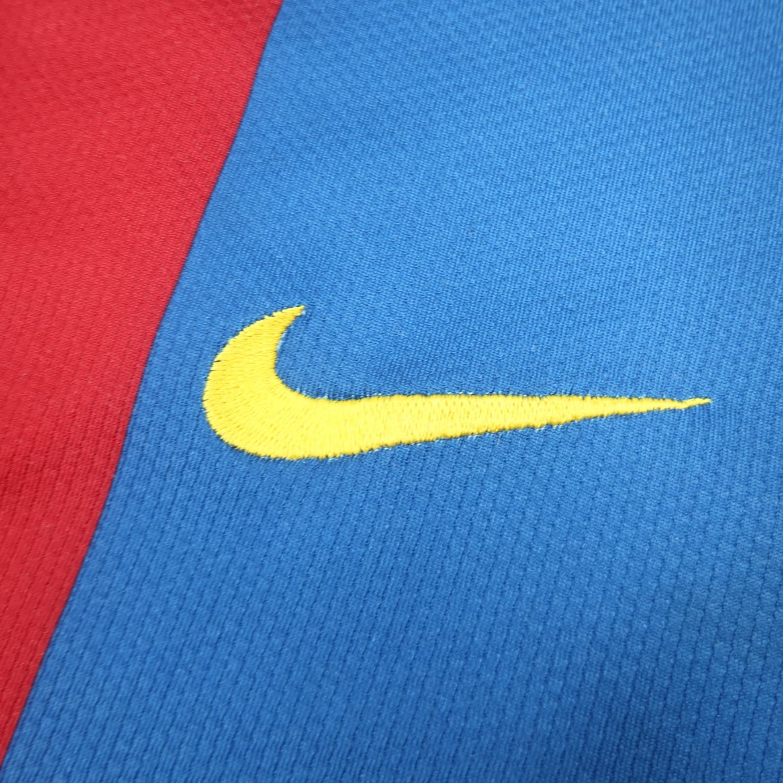 Vintage Barcelona Shirt Medium Red Home Kit 2006 2007 Nike Jersey Football photo 4