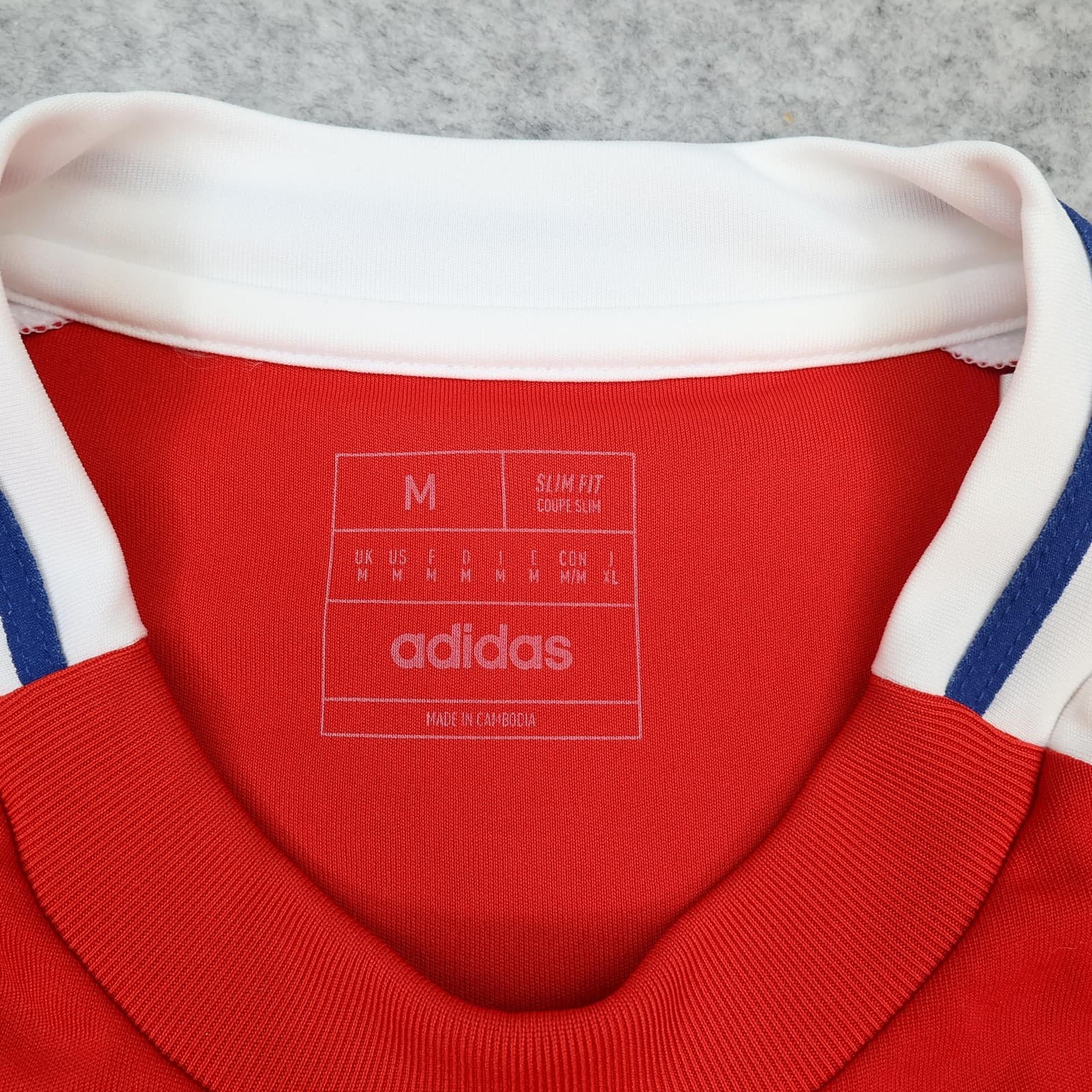 Arsenal Shirt Mens Medium Red Home 2024 2025 Adidas Emirates Soccer Jersey photo 7