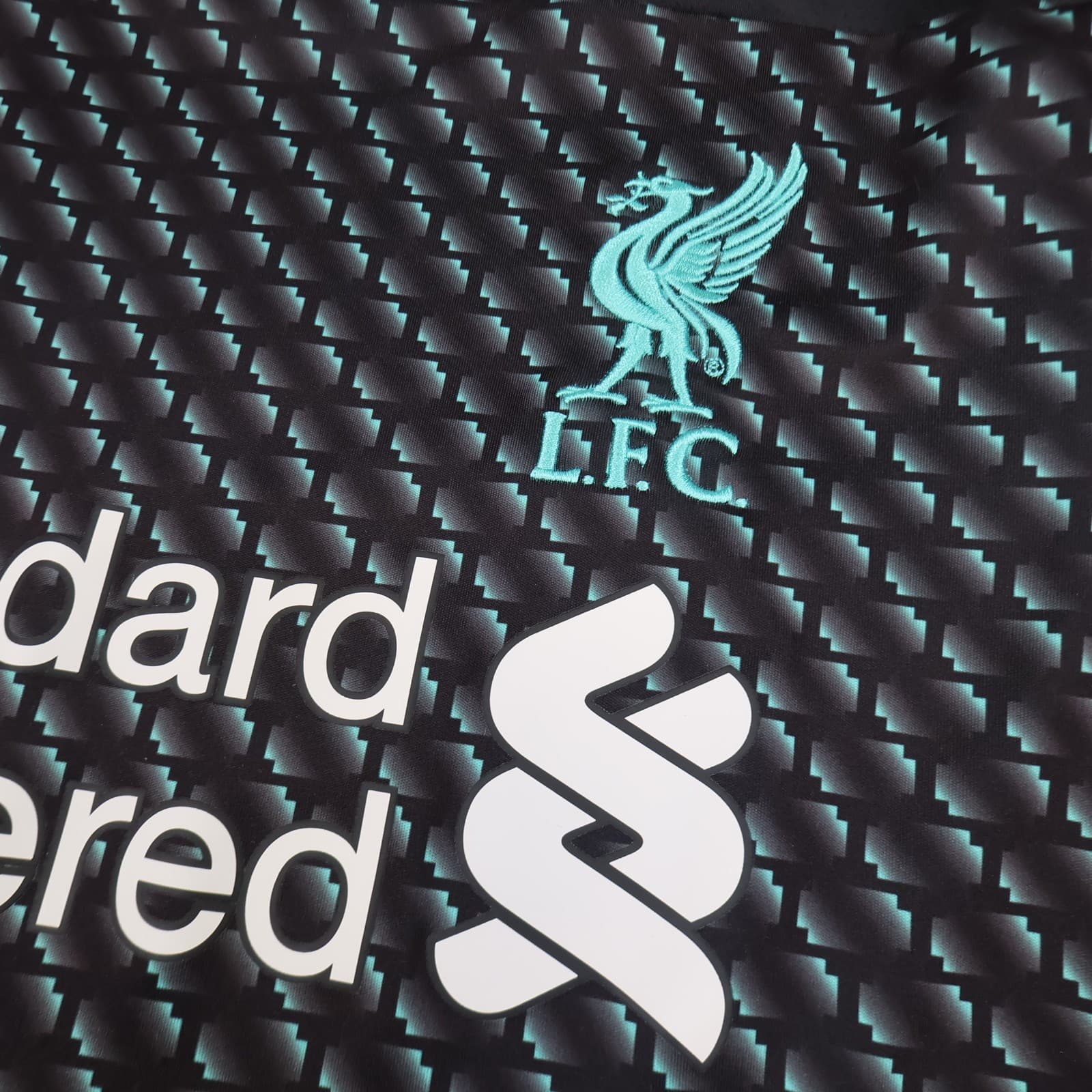 Liverpool Shirt Large Black Third Kit 2019 2020 New Balance Soccer Jersey photo 5