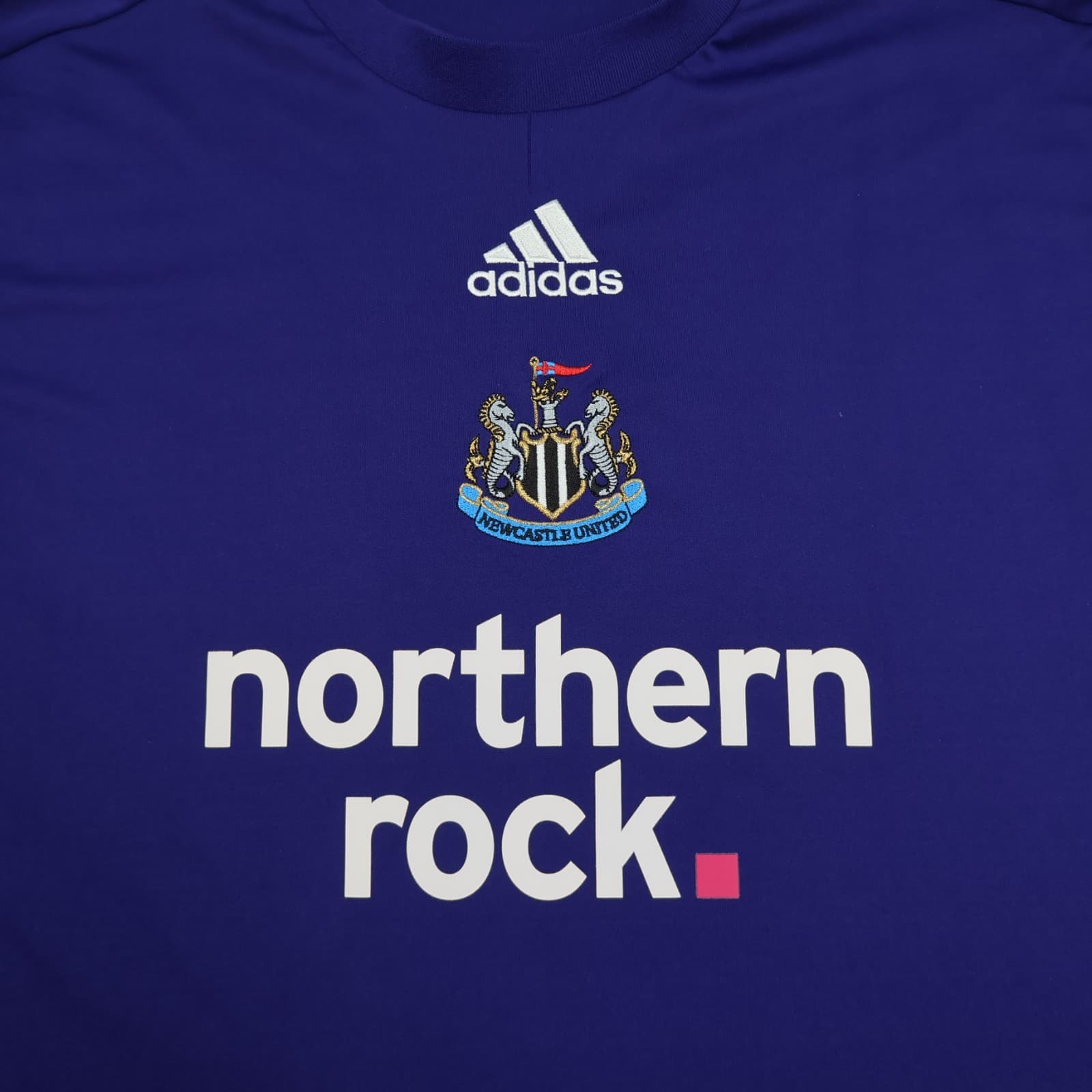 Newcastle United Shirt Extra Large Purple Away Kit 2008 2009 Adidas Jersey XL photo 3