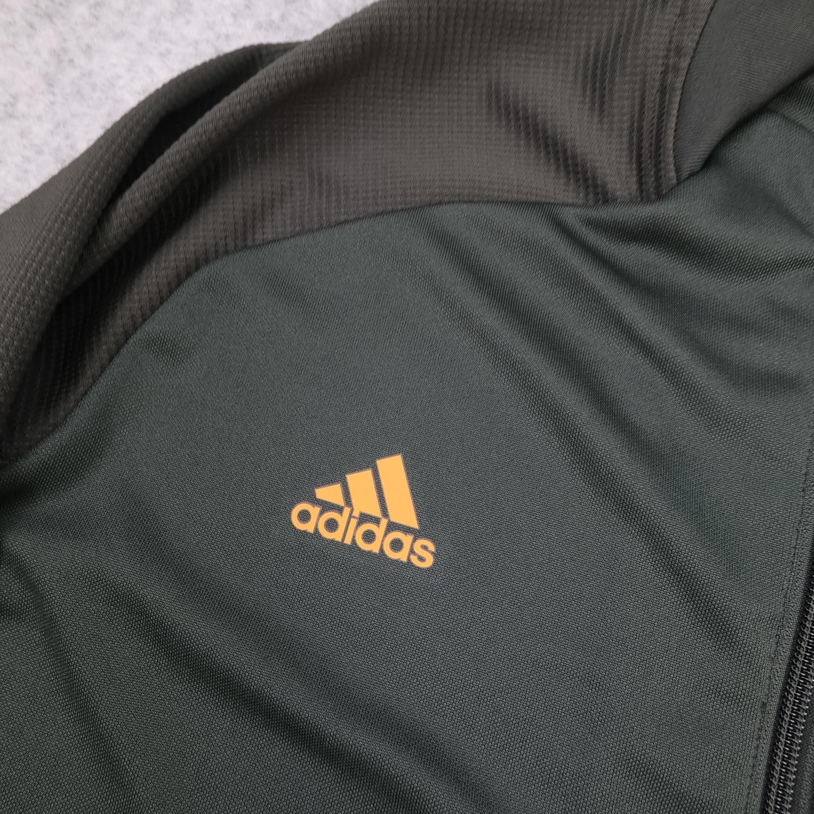 Manchester United Training Jacket Mens XL Green 2020 2021 Adidas Tracksuit photo 4