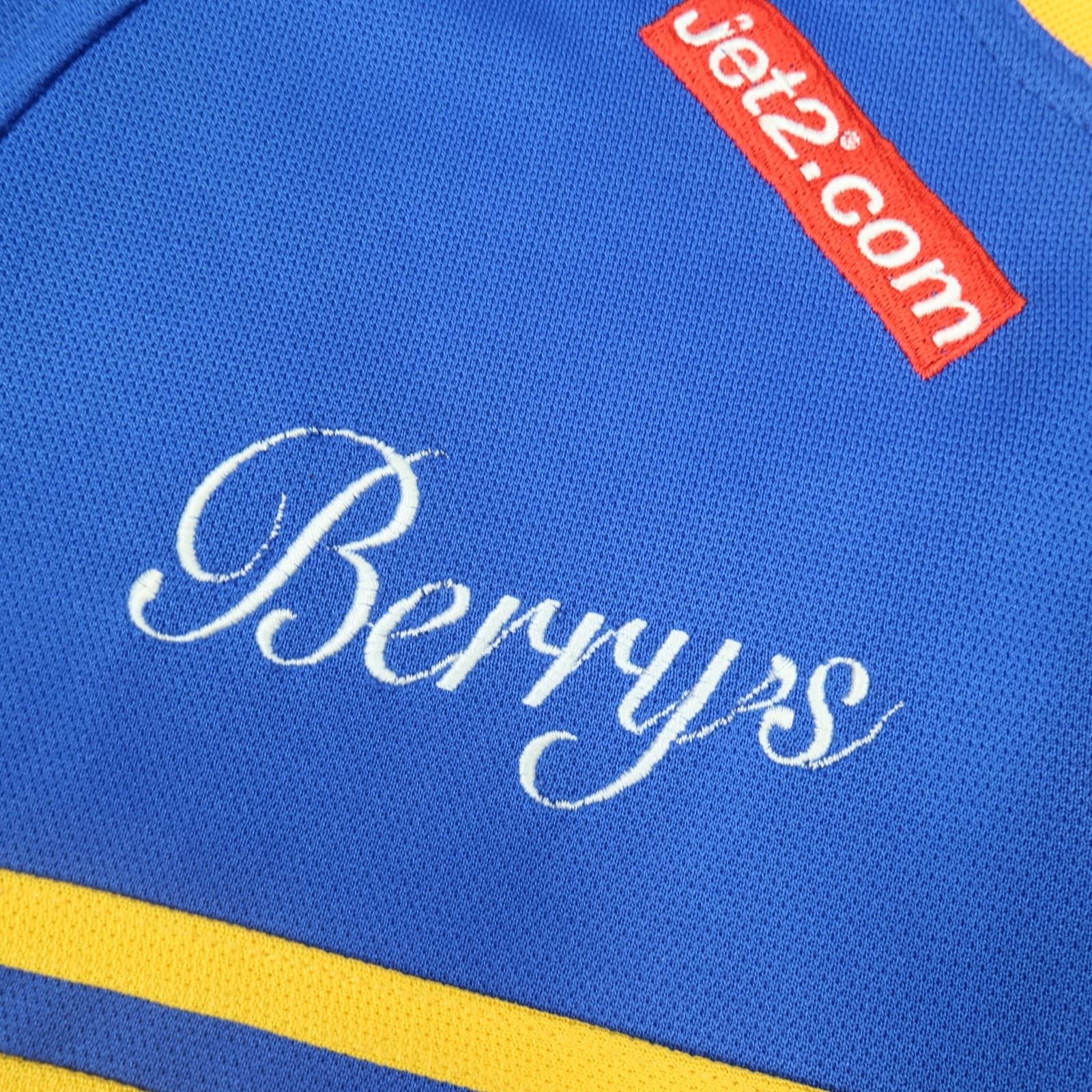 Leeds Rhinos Rugby Shirt Extra Large Blue Home Jersey 2010 2011 Jersey photo 5