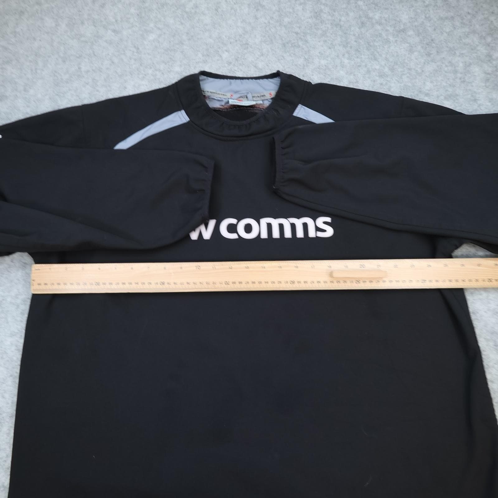 Exeter Chiefs Training Top Mens 3XL Black Rugby Samurai SW Comms Sweatshirt photo 8