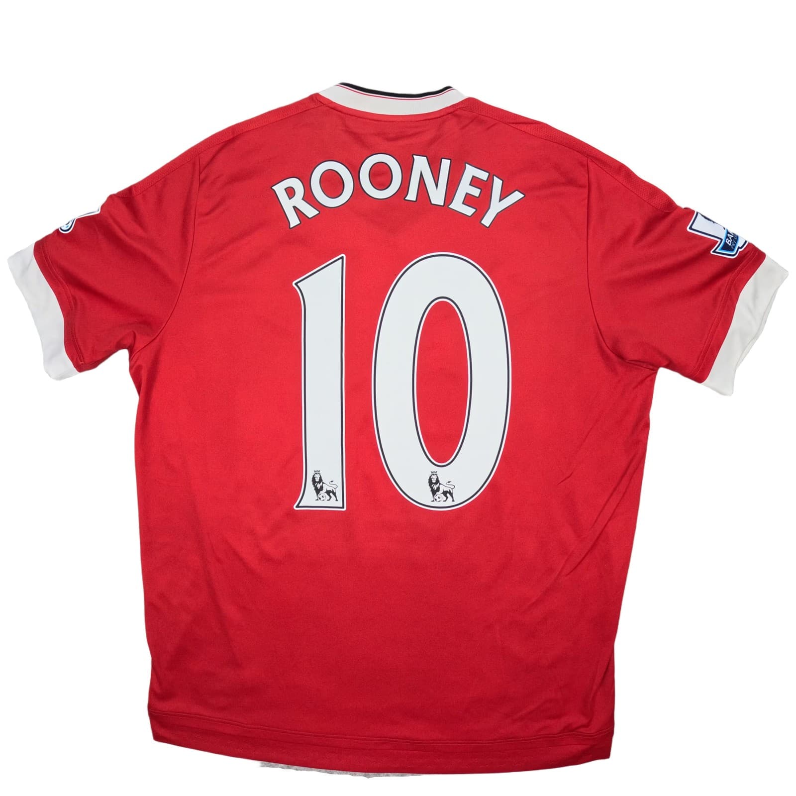 Manchester United Football Shirt Large Home adidas Wayne Rooney 2015 2016 Jersey