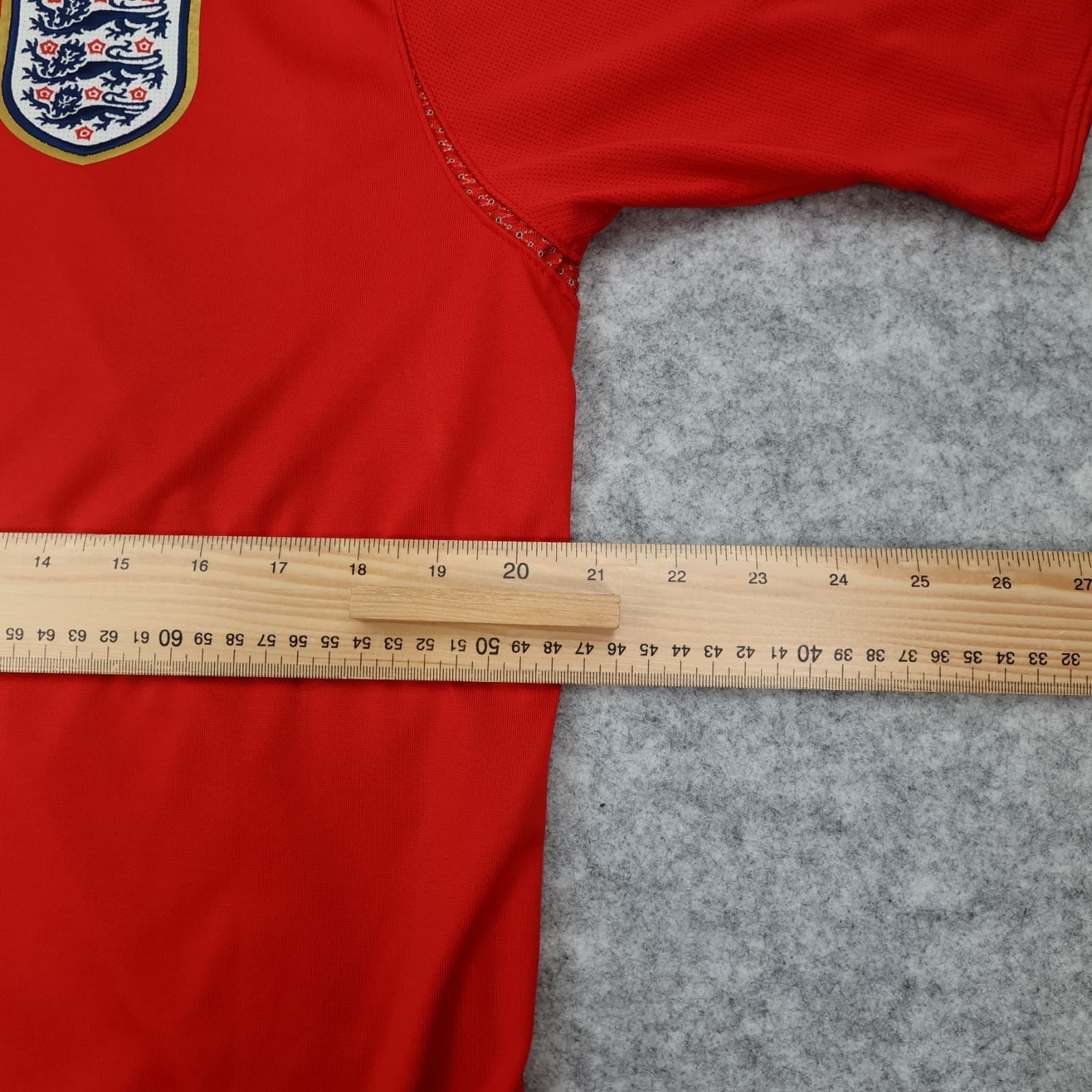 England Football Shirt Large Red Away Kit 2006 2007 2008 Umbro Wayne Rooney 9 photo 9