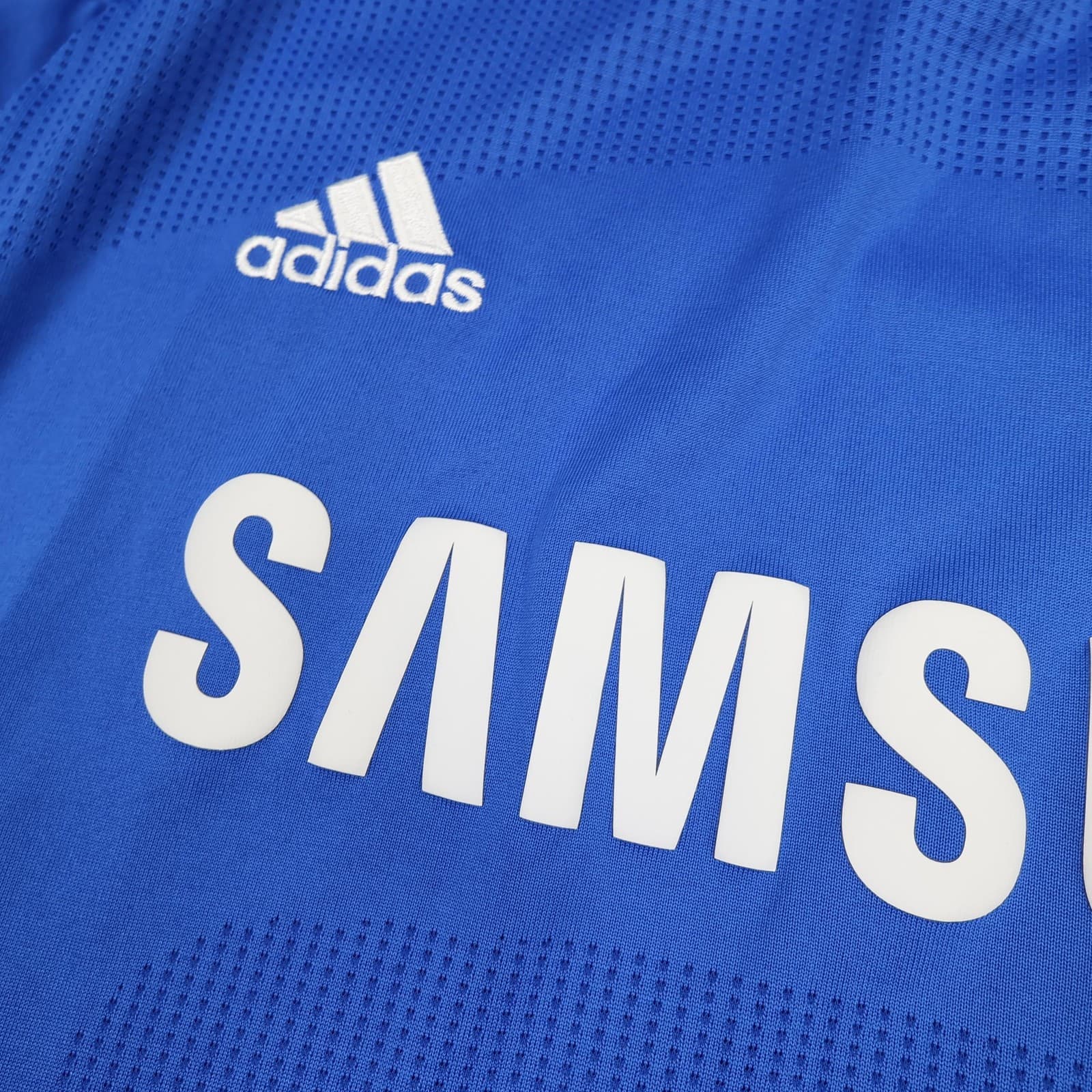 Chelsea Shirt Mens Large Blue Home 2010 2011 Adidas Anelka 39 Soccer Jersey photo 4