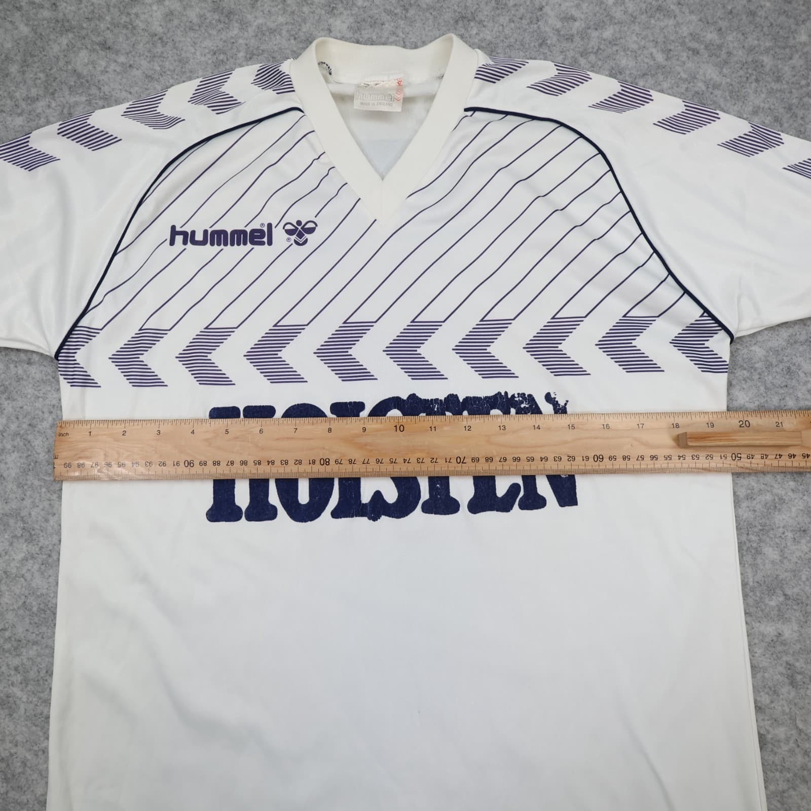 Vintage Tottenham Hotspur Shirt Medium White Home 1985 1987 Soccer Jersey Spurs photo 7