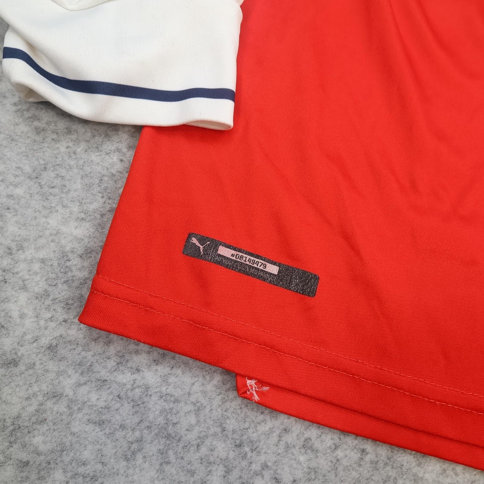 Arsenal Shirt Mens Medium Red Home Long Sleeve 2016 2017 Football Puma Jersey photo 9