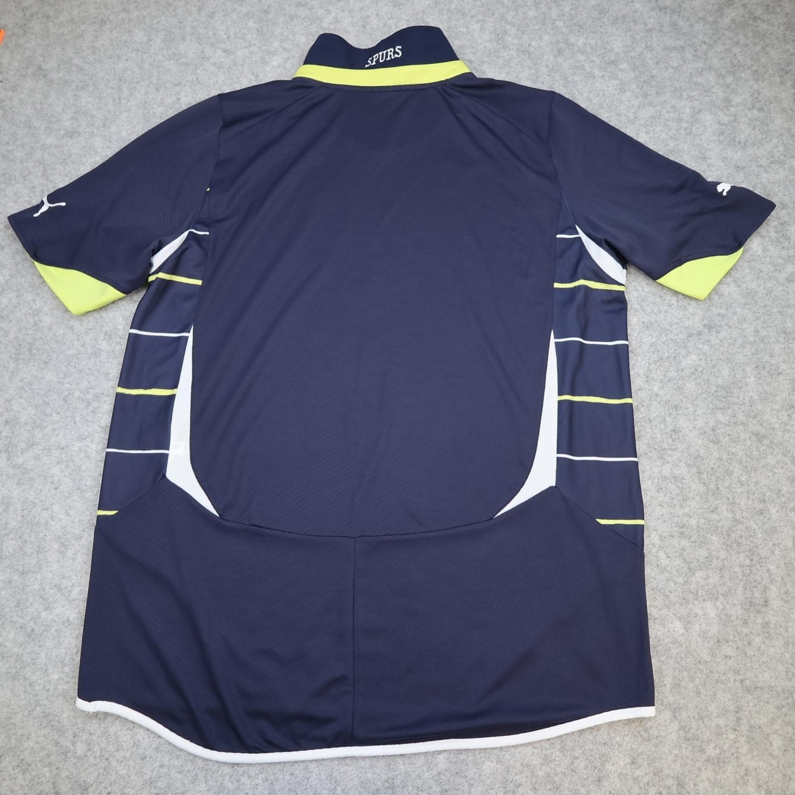 Tottenham Hotspur Shirt Mens XL Blue 2010 2011 Away Soccer Puma Autonomy Jersey photo 2
