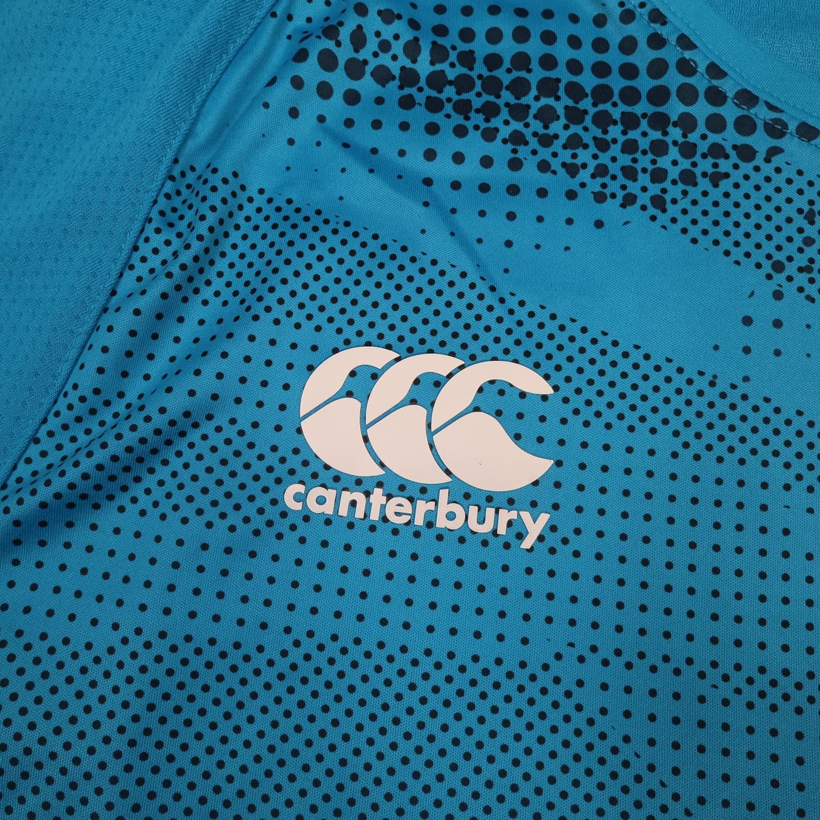 England Rugby Training Shirt Mens XL Blue Rugby Union Canterbury O2 Vapodri photo 4