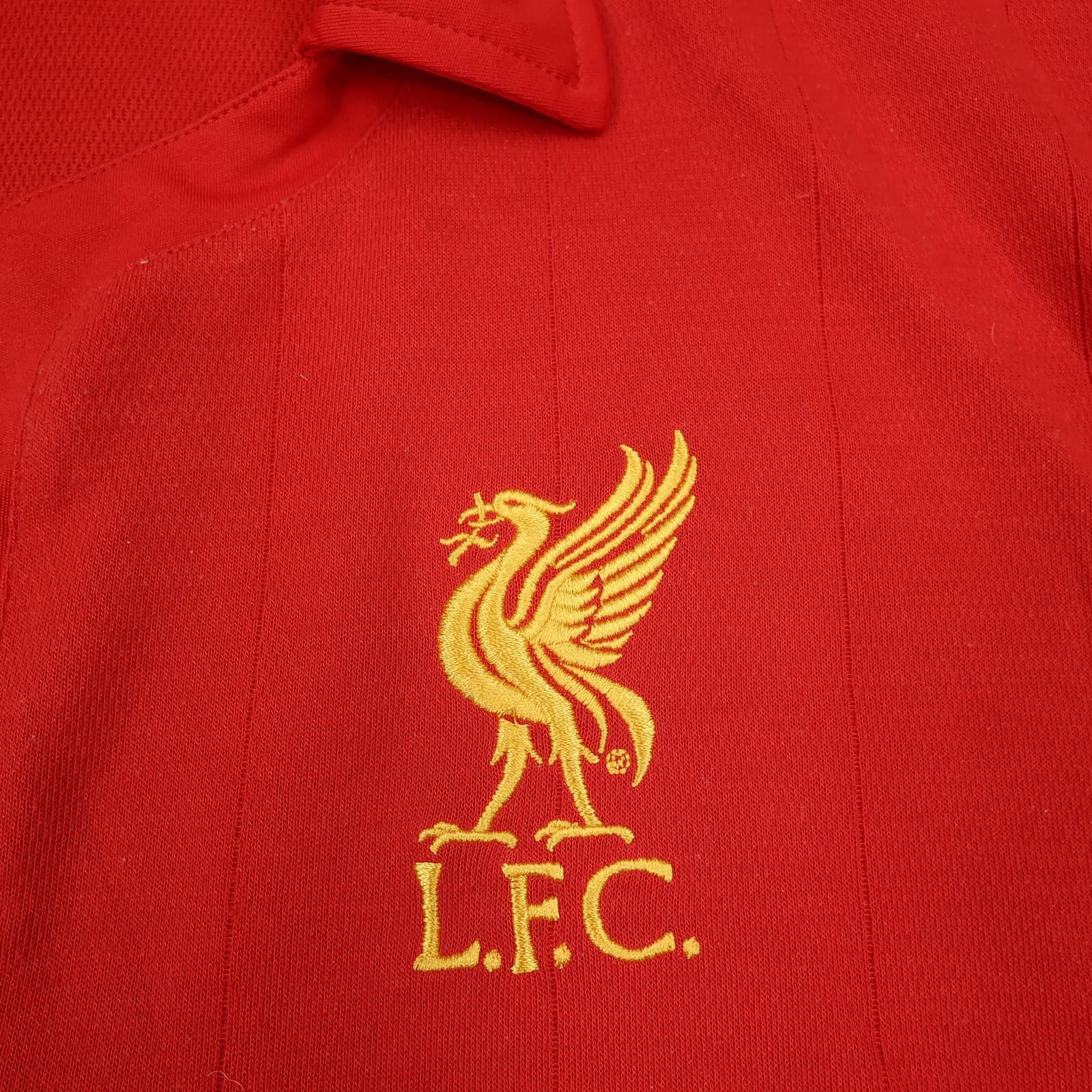 Liverpool Shirt Mens XL Red Home 2012 2013 Football Warrior Standard Chartered photo 4