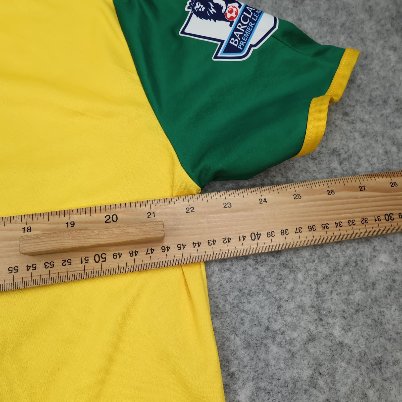 Norwich City Shirt Mens XL Home Kit 2015 2016 Football Errea AVIVA Jersey photo 9