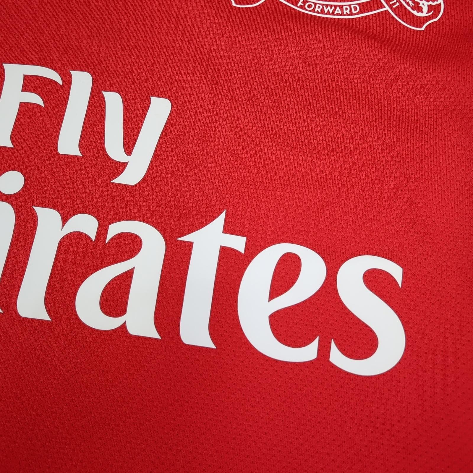 Arsenal Shirt Kids XL 13-15 Years Red Home 2011 2012 Nike Fly Soccer Jersey photo 5